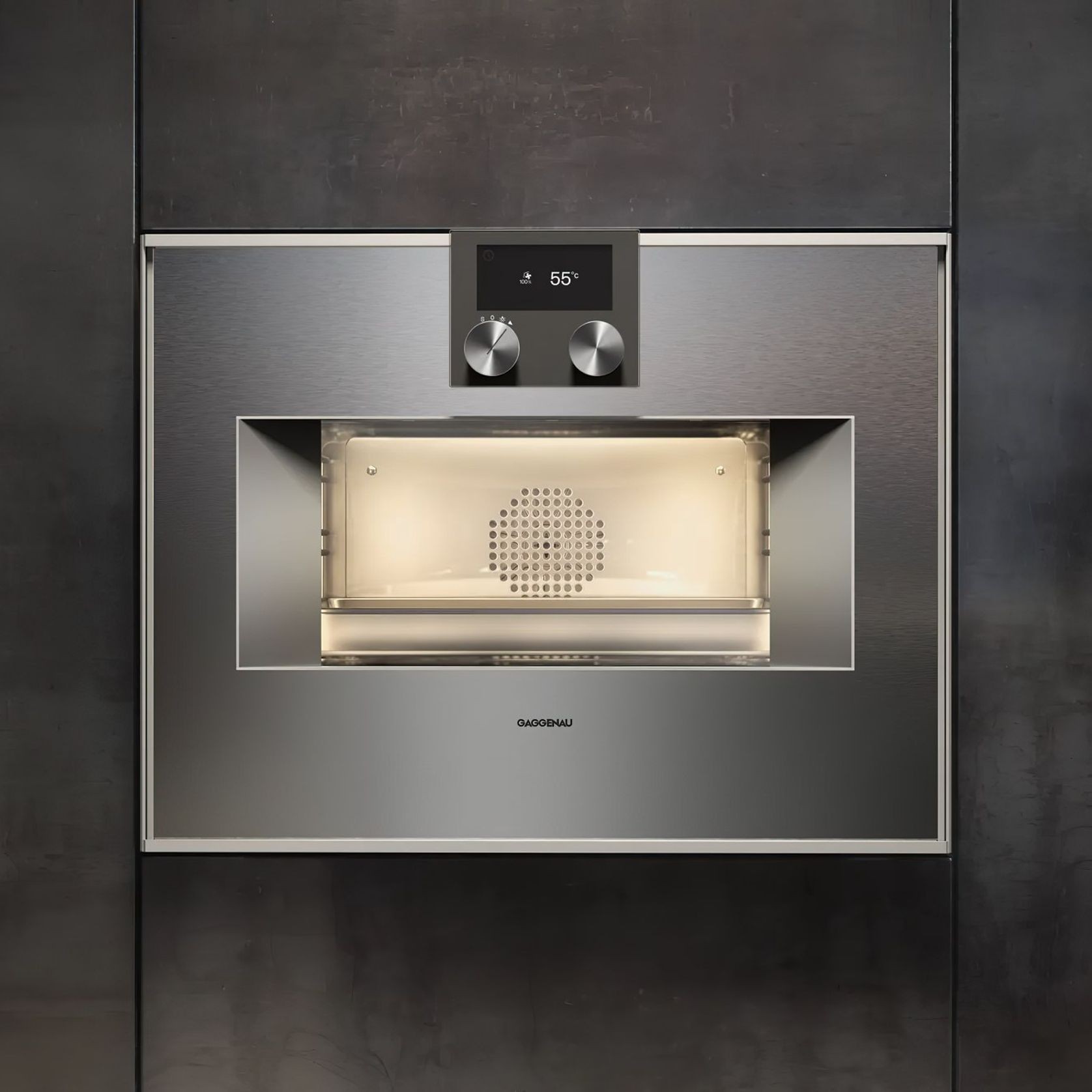 Gaggenau Built-in Compact Oven W/ Steam 400 Series gallery detail image