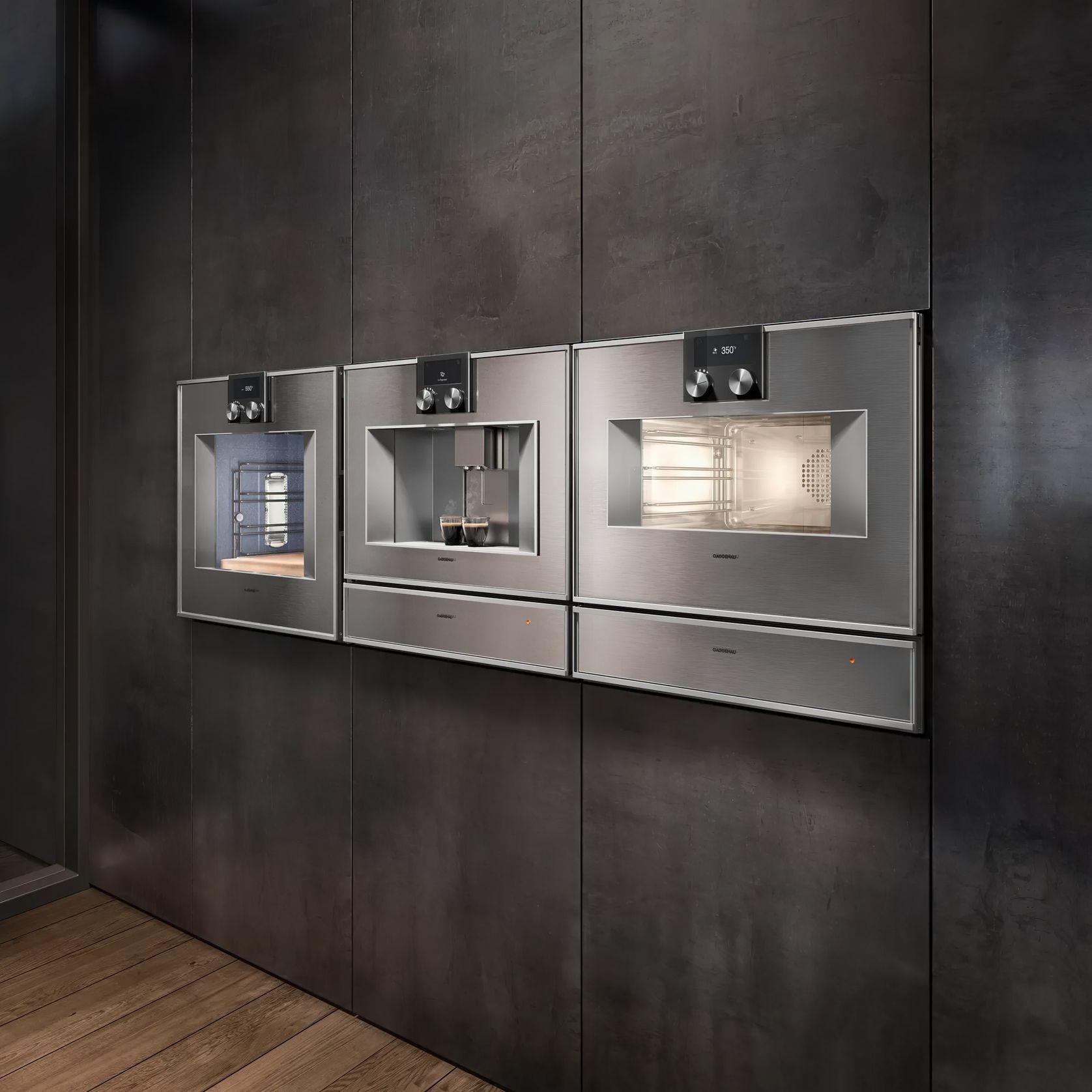 Gaggenau Built-in Compact Oven W/ Steam 400 Series gallery detail image