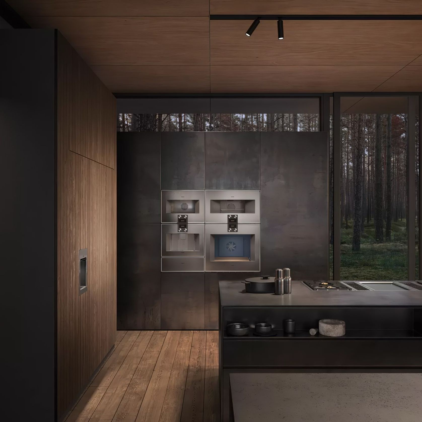 Gaggenau Built-in Compact Oven W/ Steam 400 Series gallery detail image