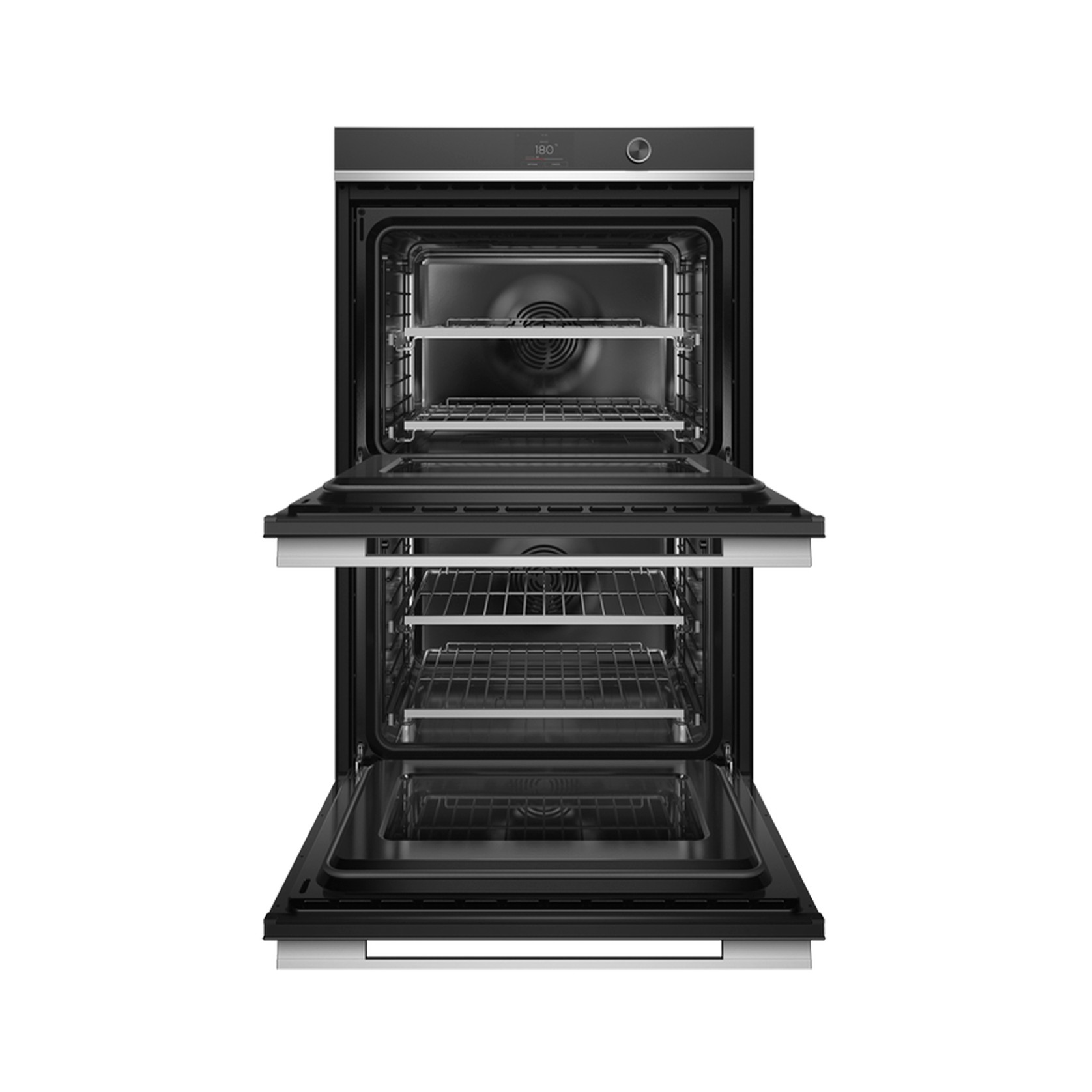 F&P Double Oven, 76cm, 17 Function, Self-cleaning gallery detail image