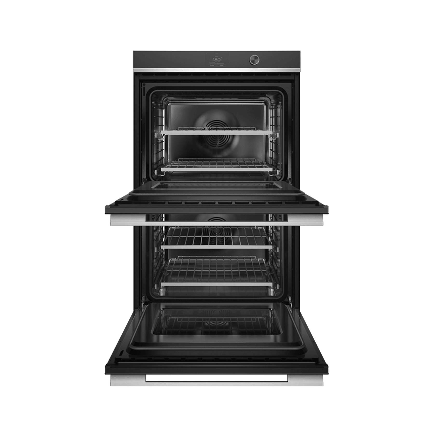 F&P Double Oven, 76cm, 17 Function, Self-cleaning gallery detail image