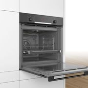 BOSCH | Series 4 Built-in oven 60 x 60 cm Black gallery detail image