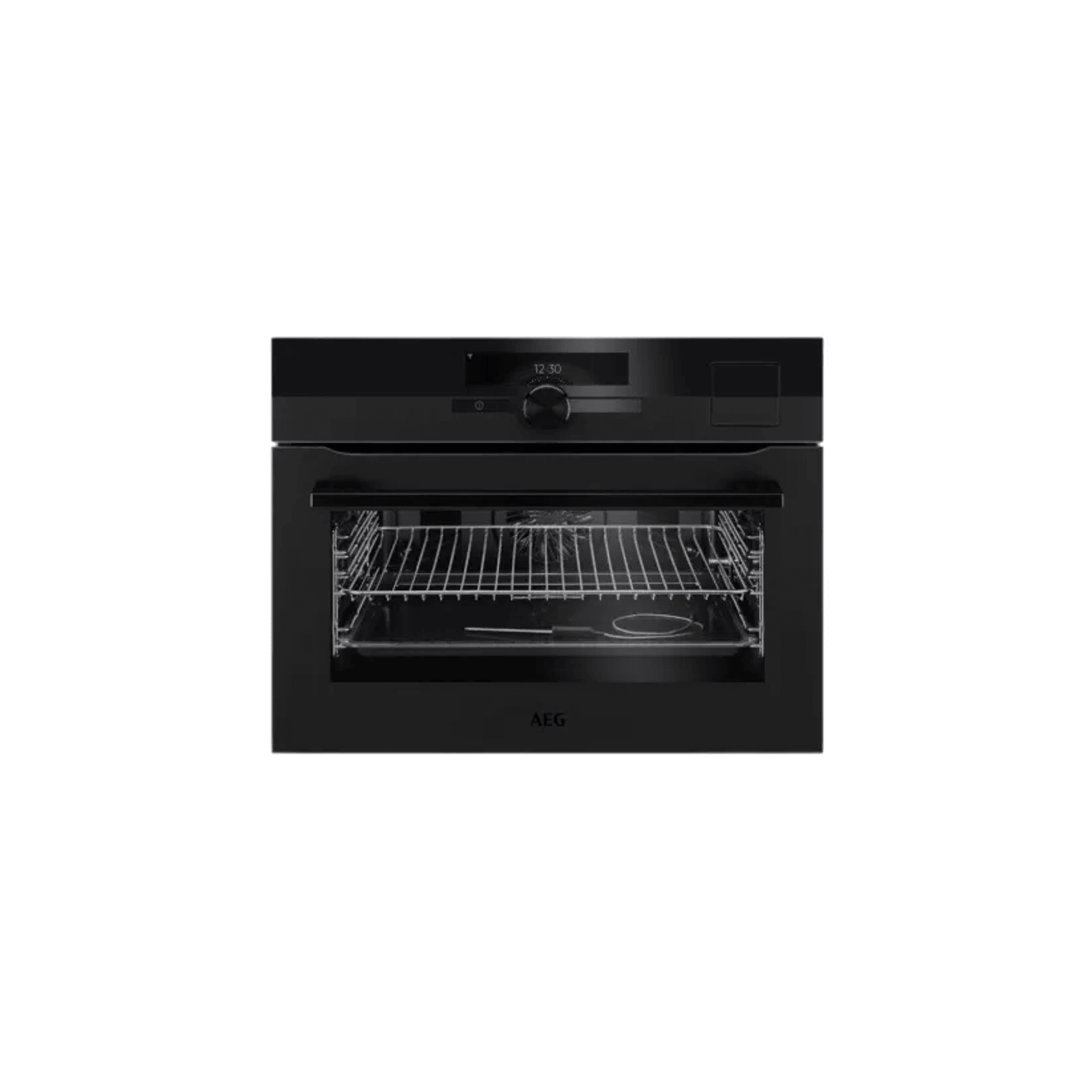 45cm SteamPro Compact Oven - Matte Black gallery detail image