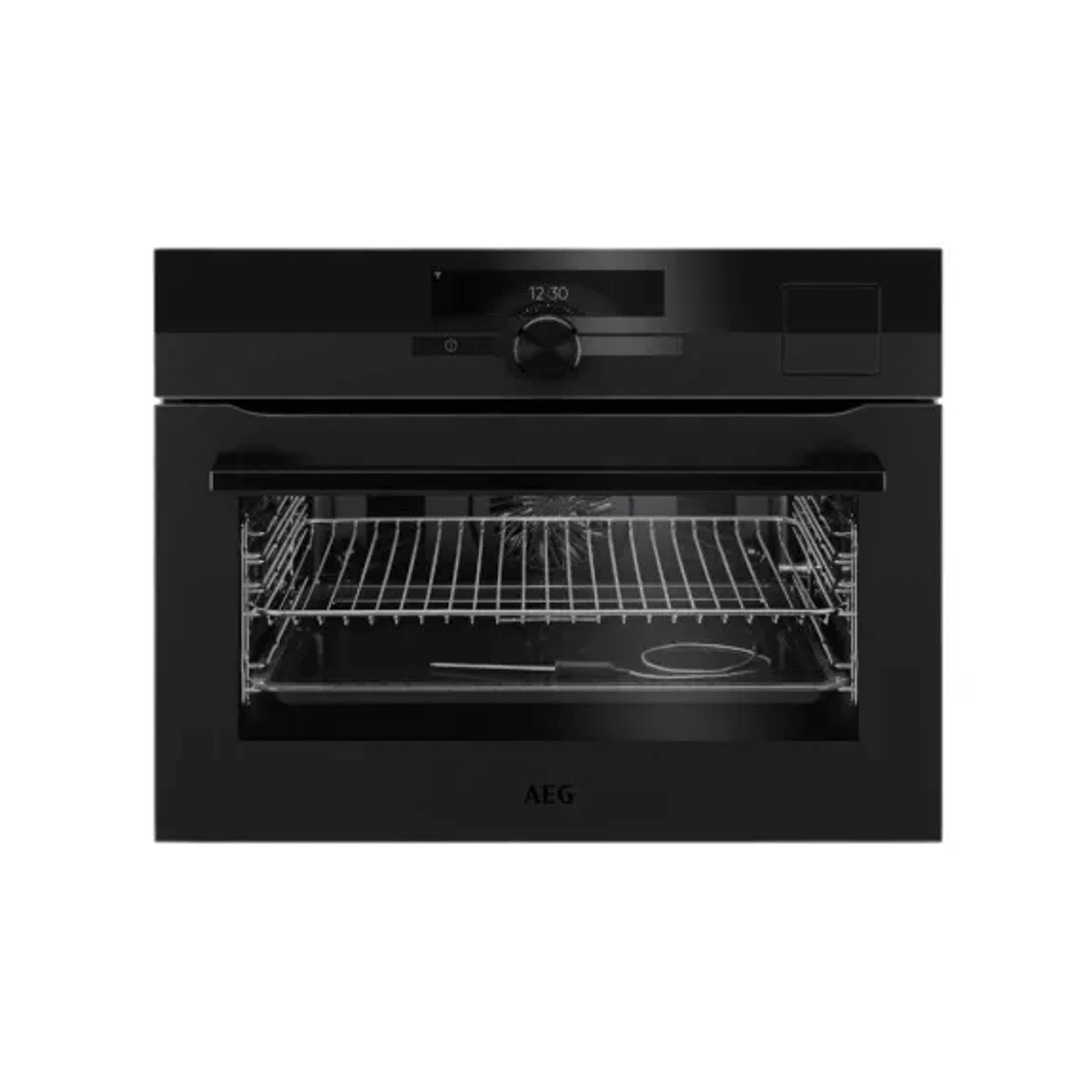 45cm SteamPro Compact Oven - Matte Black gallery detail image