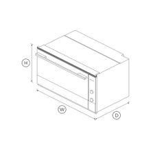 Oven, 90cm, 9 Function, Self-cleaning gallery detail image