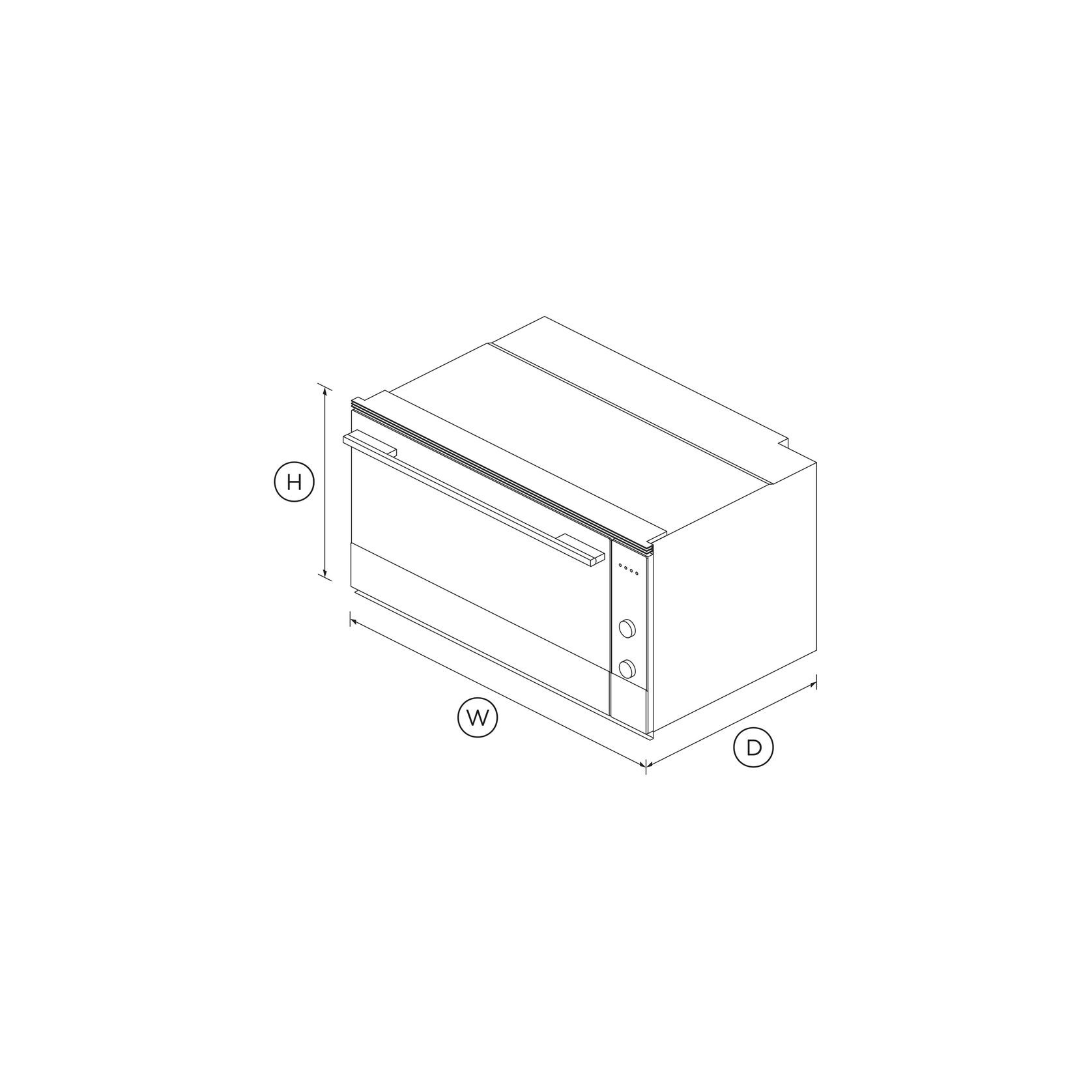 Oven, 90cm, 9 Function, Self-cleaning gallery detail image