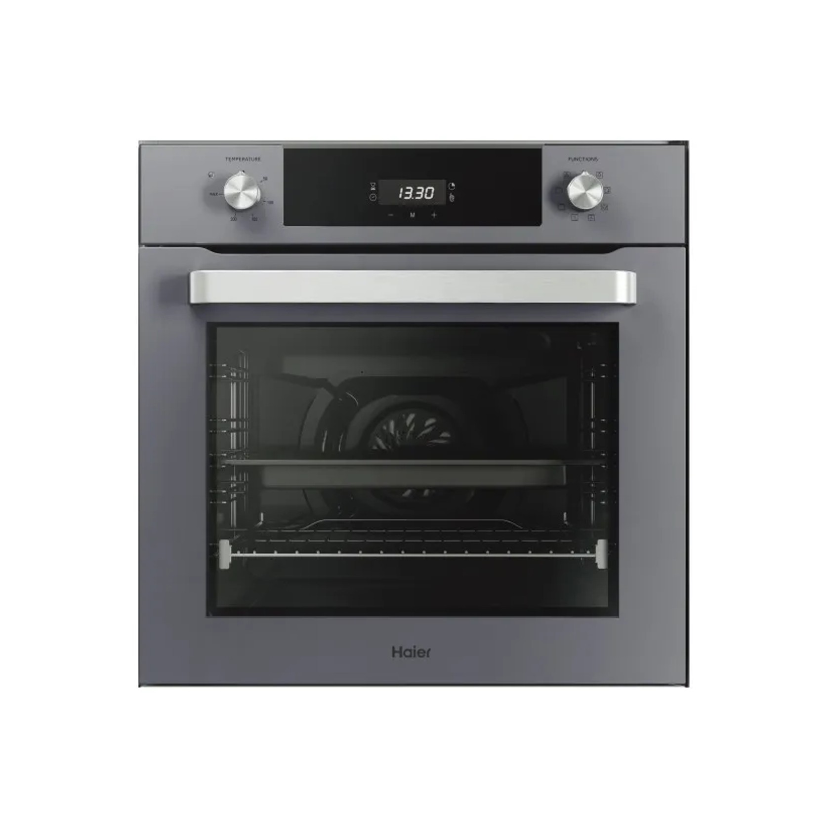 60cm Oven with Air Fry - Grey gallery detail image