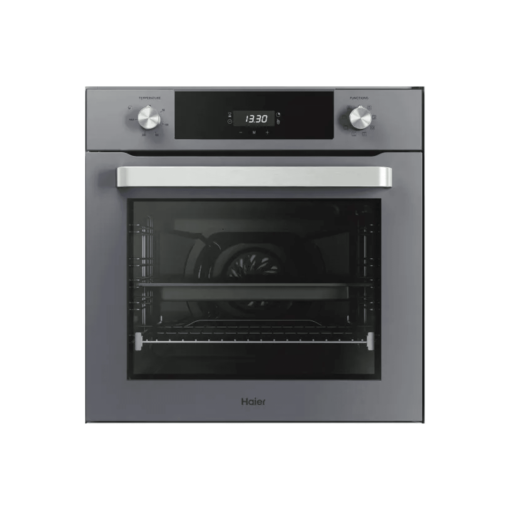 60cm Oven with Air Fry - Grey gallery detail image