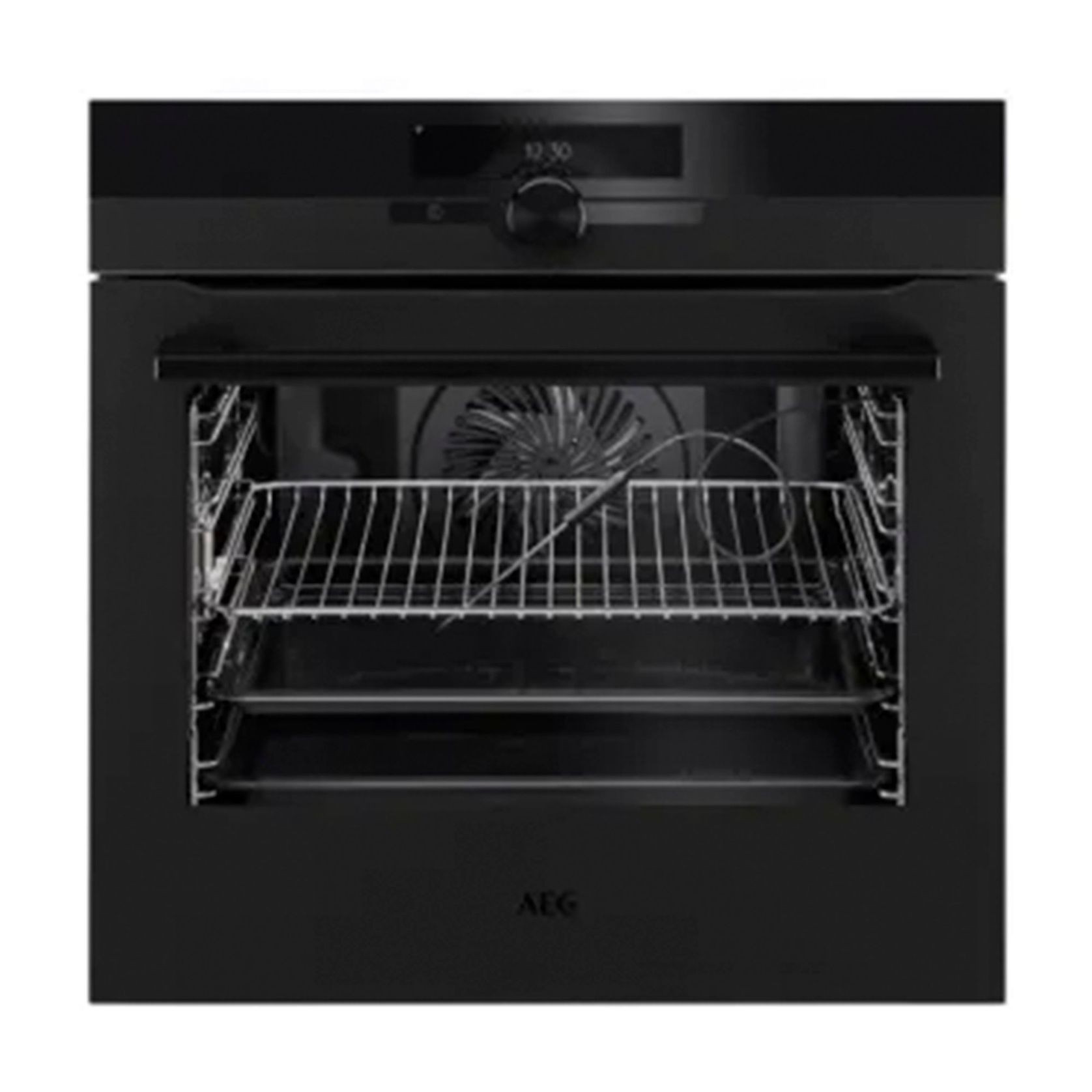 AEG SenseCook 60cm Pyrolytic Oven - Matte Black gallery detail image