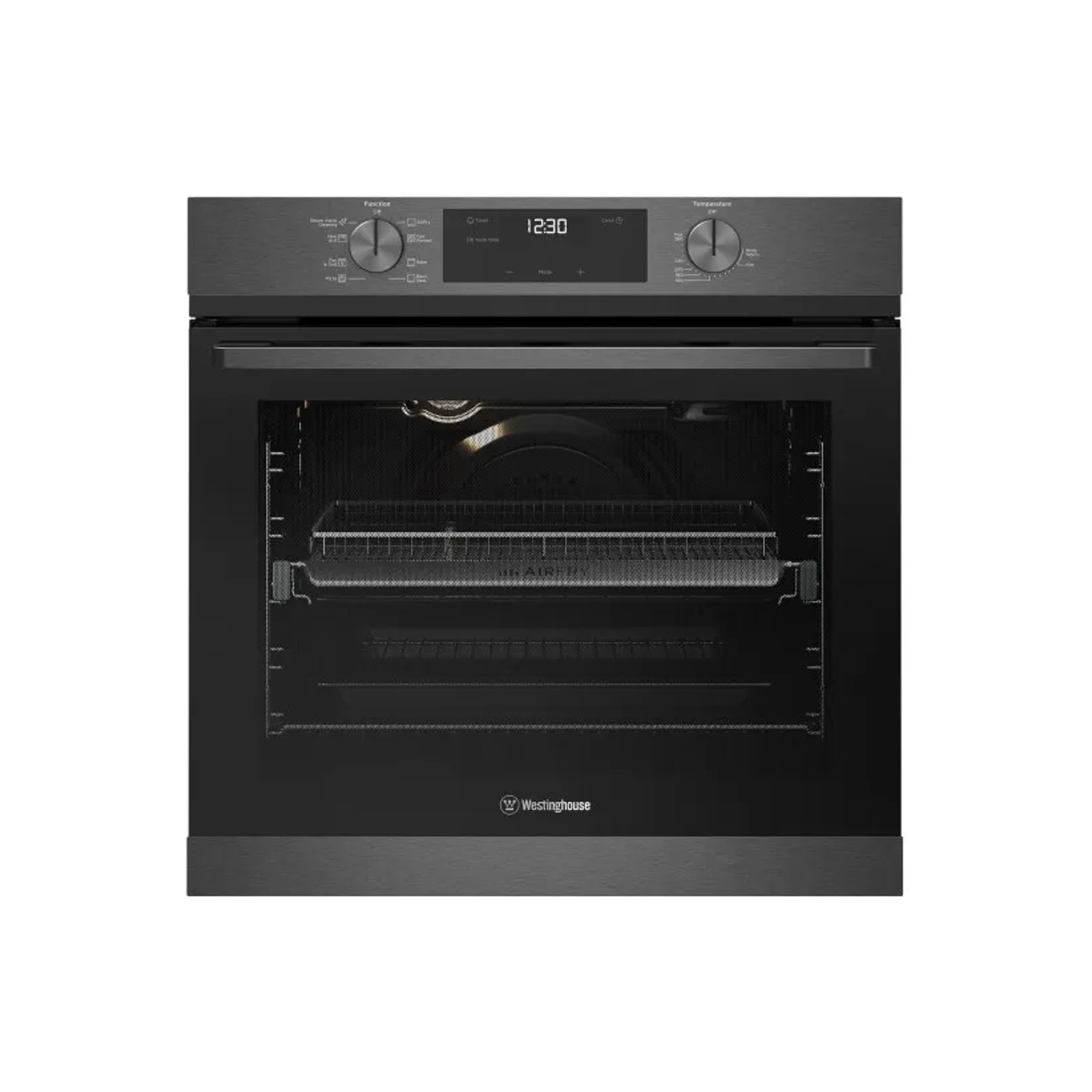 60cm Multi-Function Oven with Air Fry - Dark Stainless Steel gallery detail image