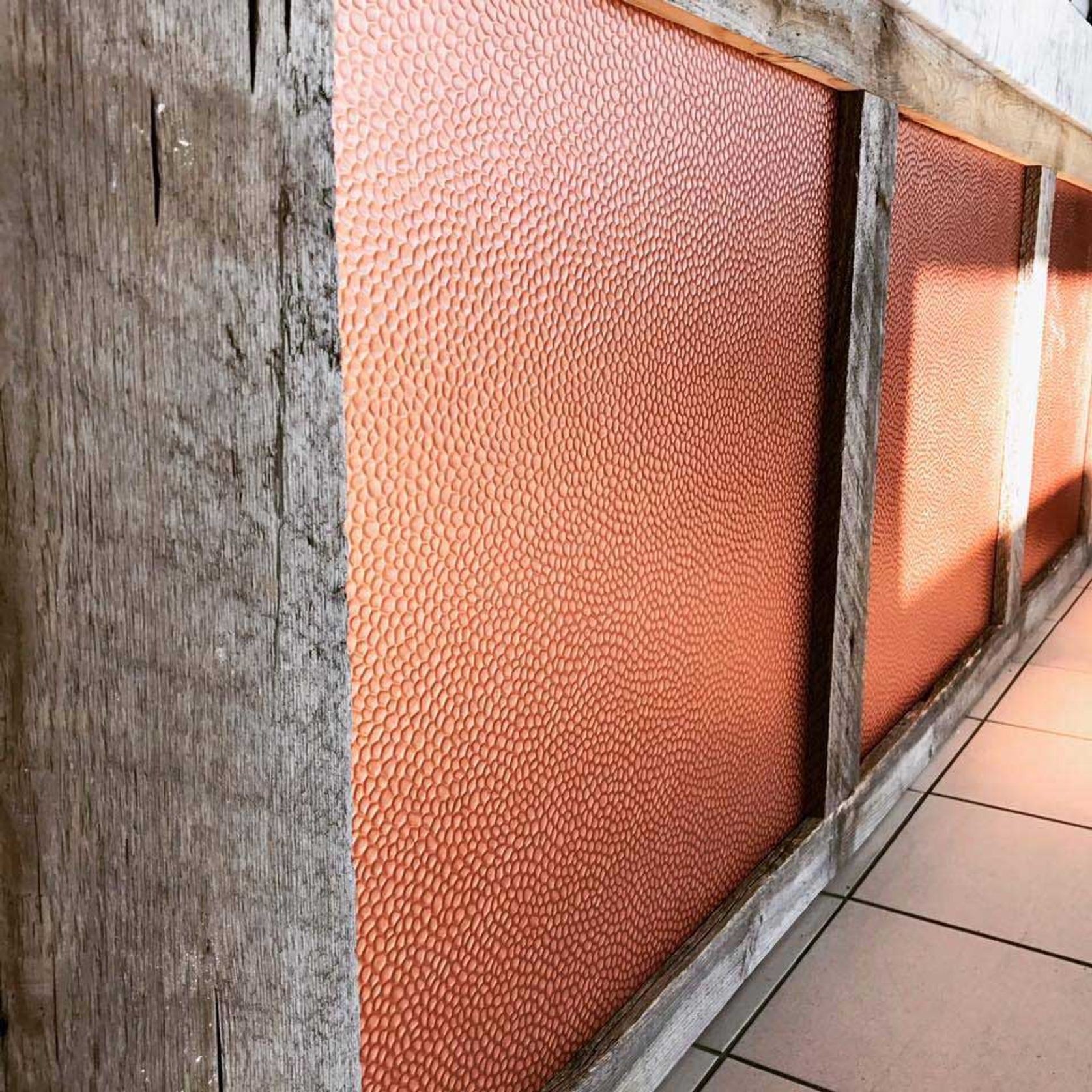Series 200 218 Cobblestone Copper | Real Metal Laminates gallery detail image