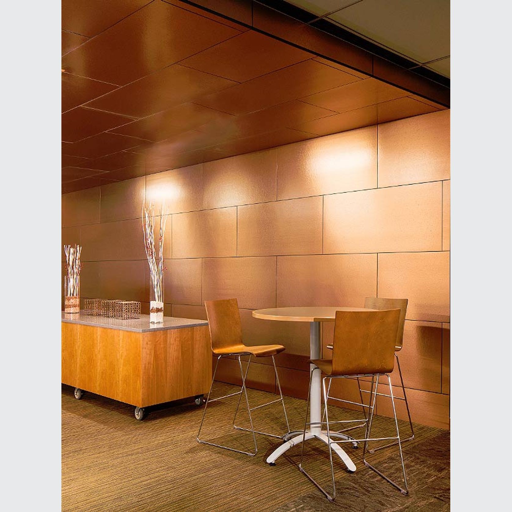 Series 200 230 Moonscape Copper | Real Metal Laminates gallery detail image
