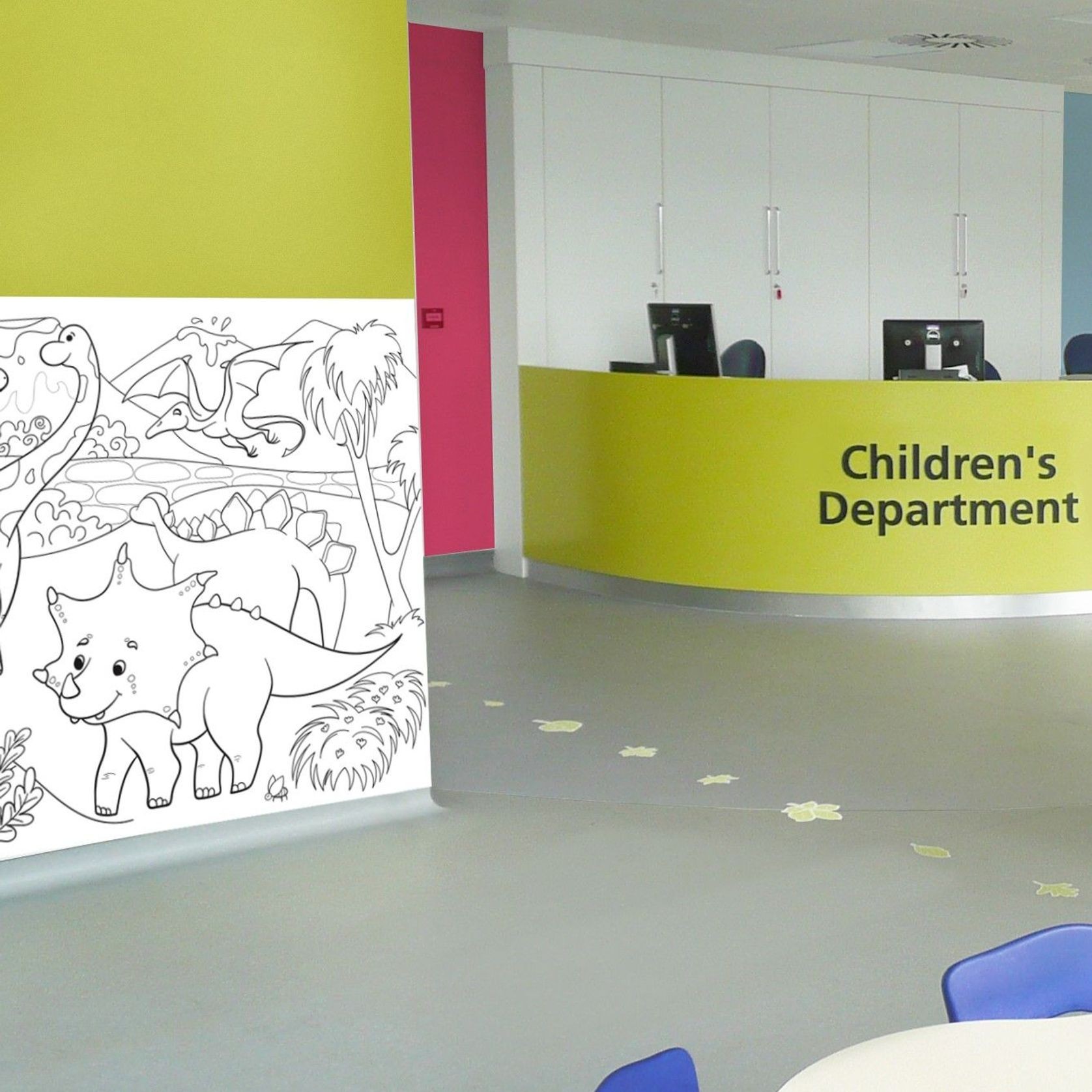 Altro Whiterock™ Imagination Colouring Wall gallery detail image