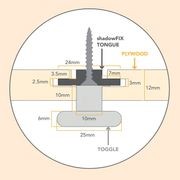 ShadowFix | Concealed fixing system with express joint gallery detail image