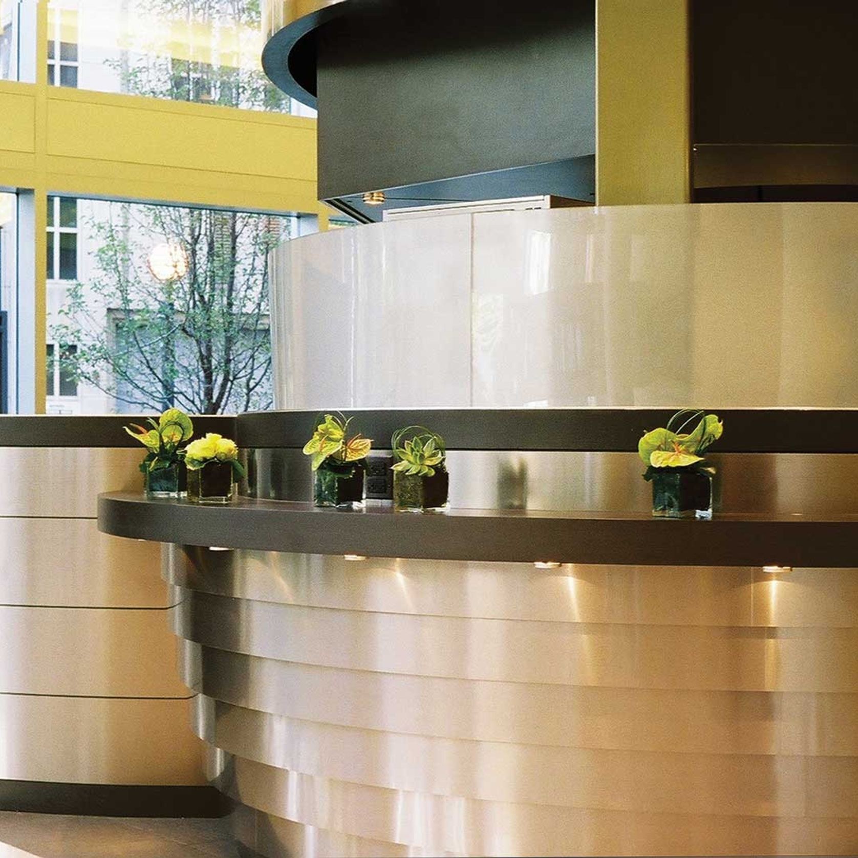 Series 800 812 Satin Smoked Chrome | Real Metal Laminates gallery detail image