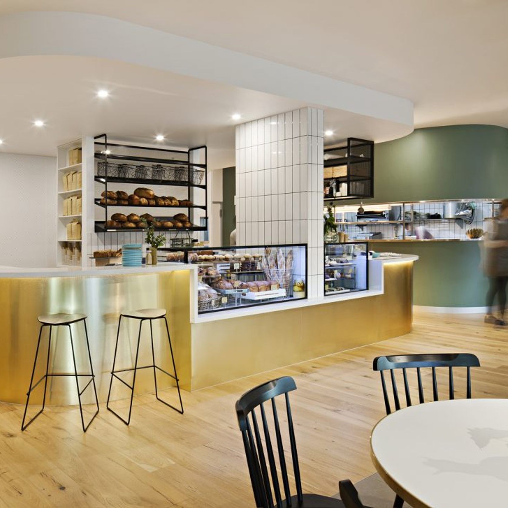 Series 900 904 Brushed Light Brass Aluminium | Real Metal Laminates gallery detail image