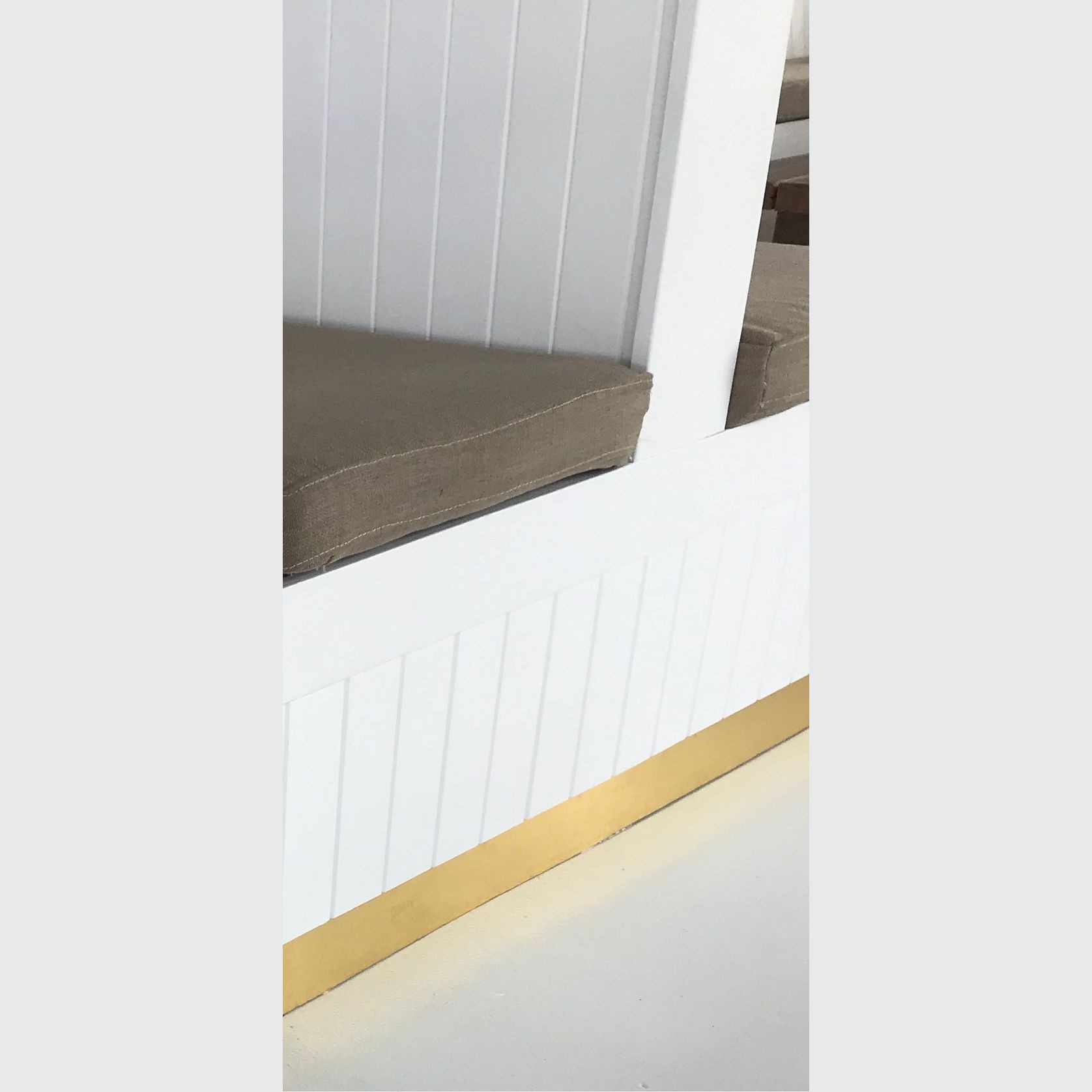 Series 900 904 Brushed Light Brass Aluminium | Real Metal Laminates gallery detail image