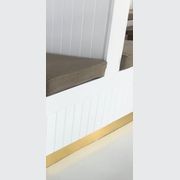 Series 900 904 Brushed Light Brass Aluminium | Real Metal Laminates gallery detail image