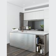 Series 900 916 Brushed Pewter Aluminium | Real Metal Laminates gallery detail image