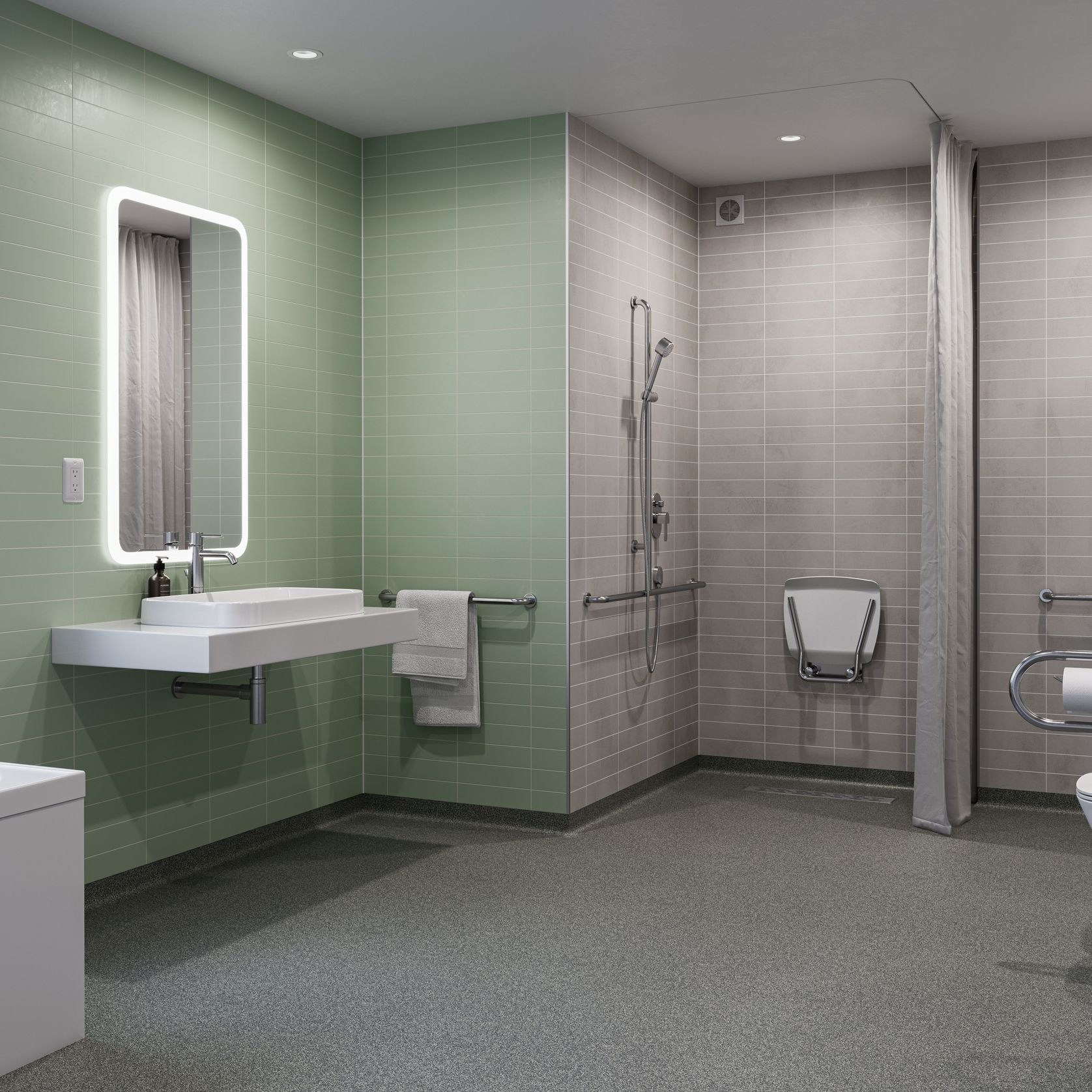 Altro Tegulis™ Tile-Effect Wall Panels gallery detail image