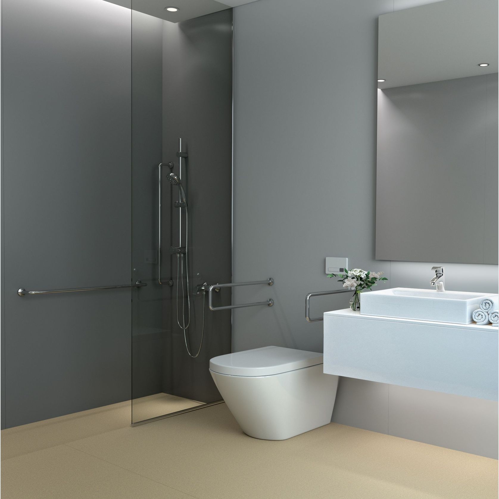 Altro Whiterock Satins™ Hygienic Wall Lining gallery detail image