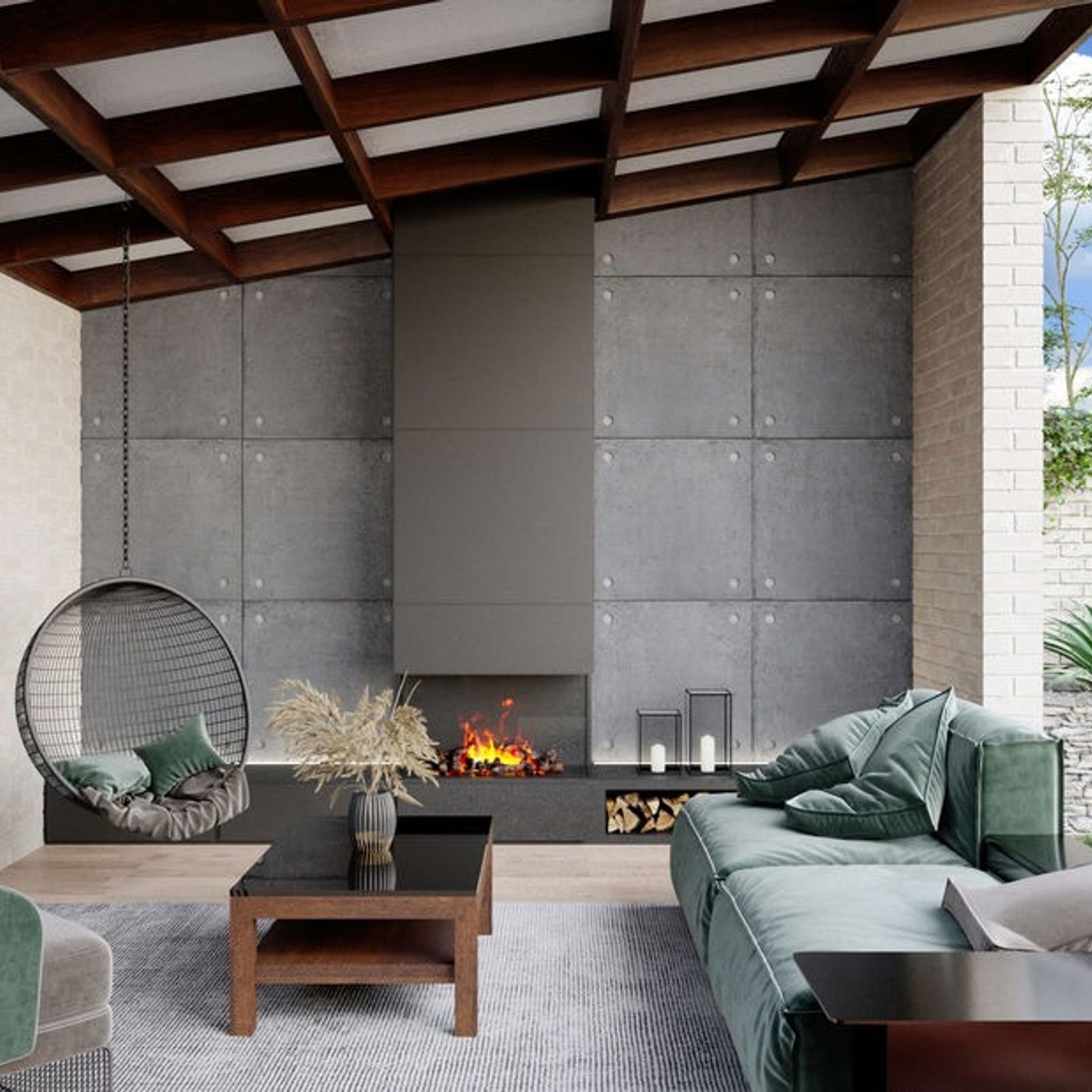 Roctex Beton Tile - Concrete Texture Wall Panel gallery detail image
