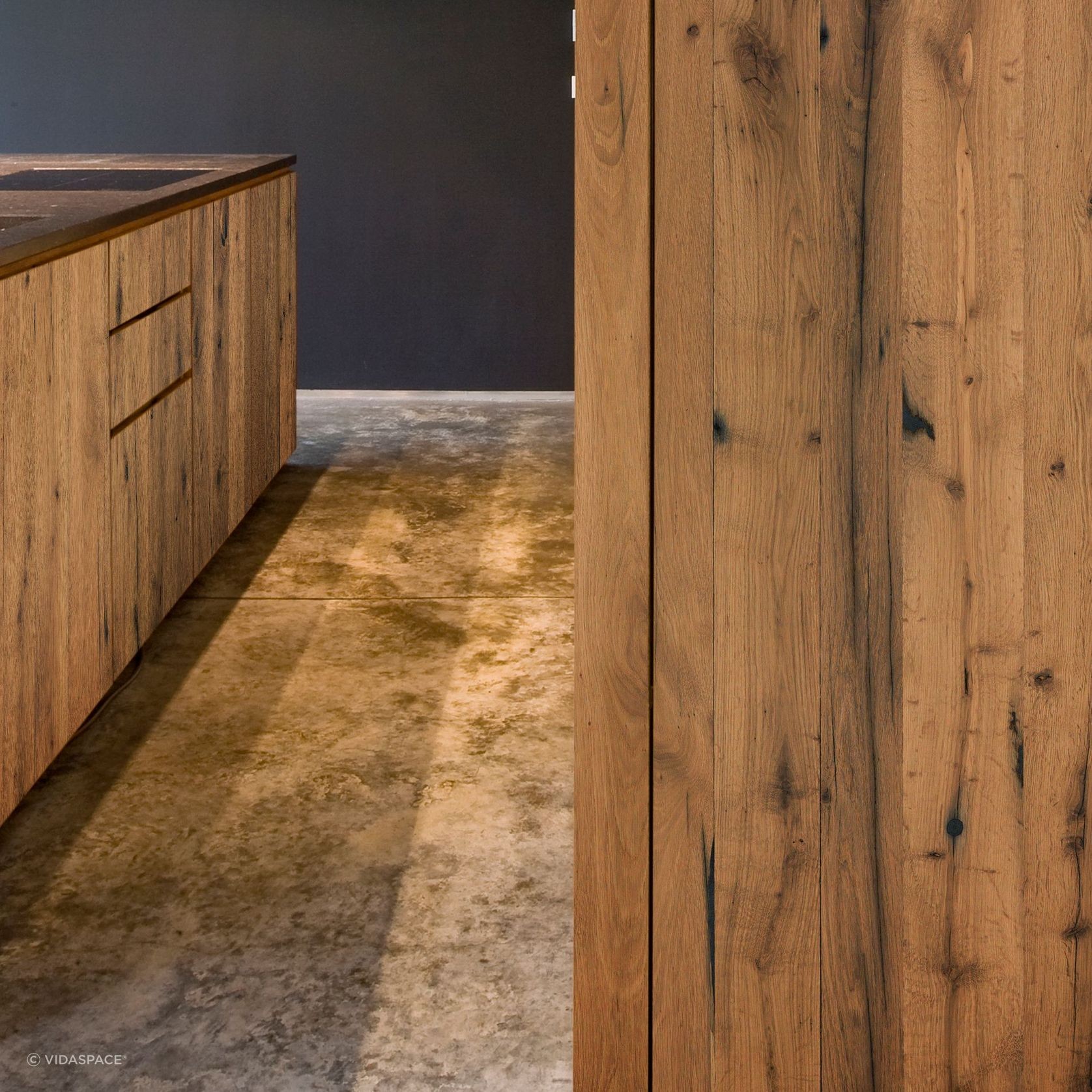 Vintage Hoboken Brushed Querkus Unfinished TimberVeneer gallery detail image