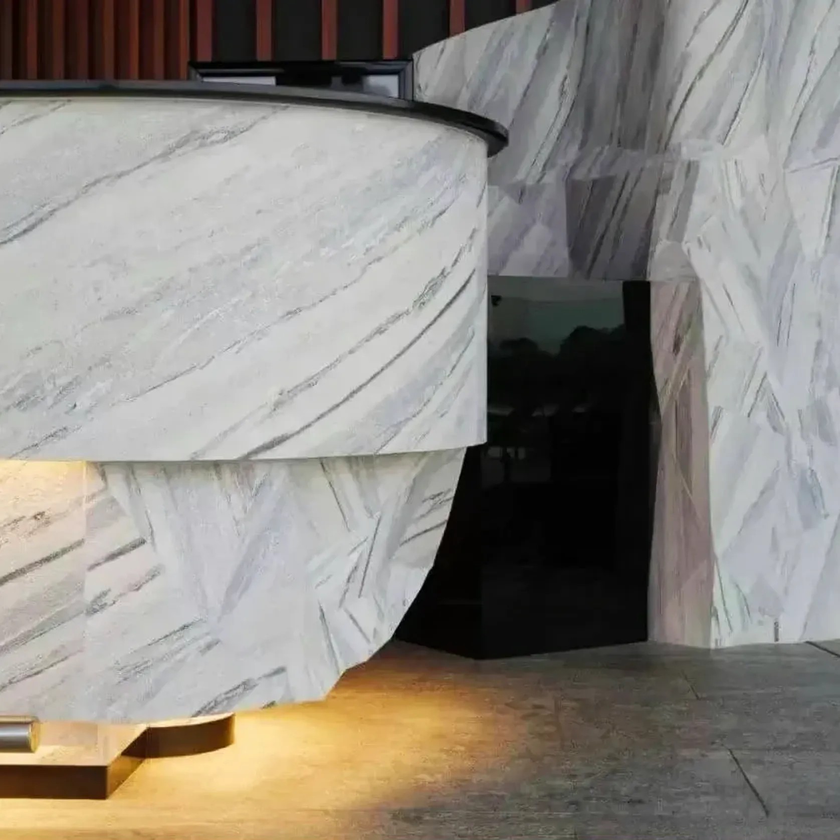 Veinrock White Natural Thin Stone Veneers gallery detail image