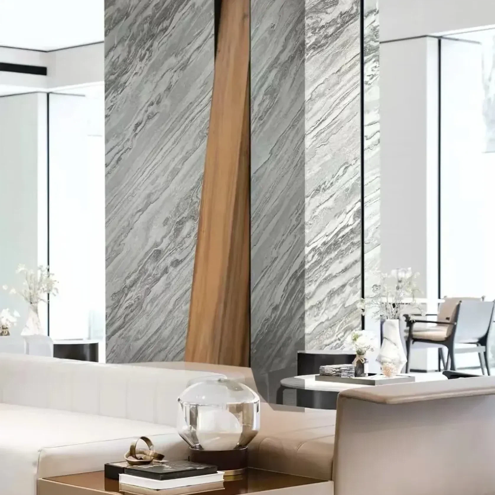 Veinrock White Natural Stone Veneers gallery detail image