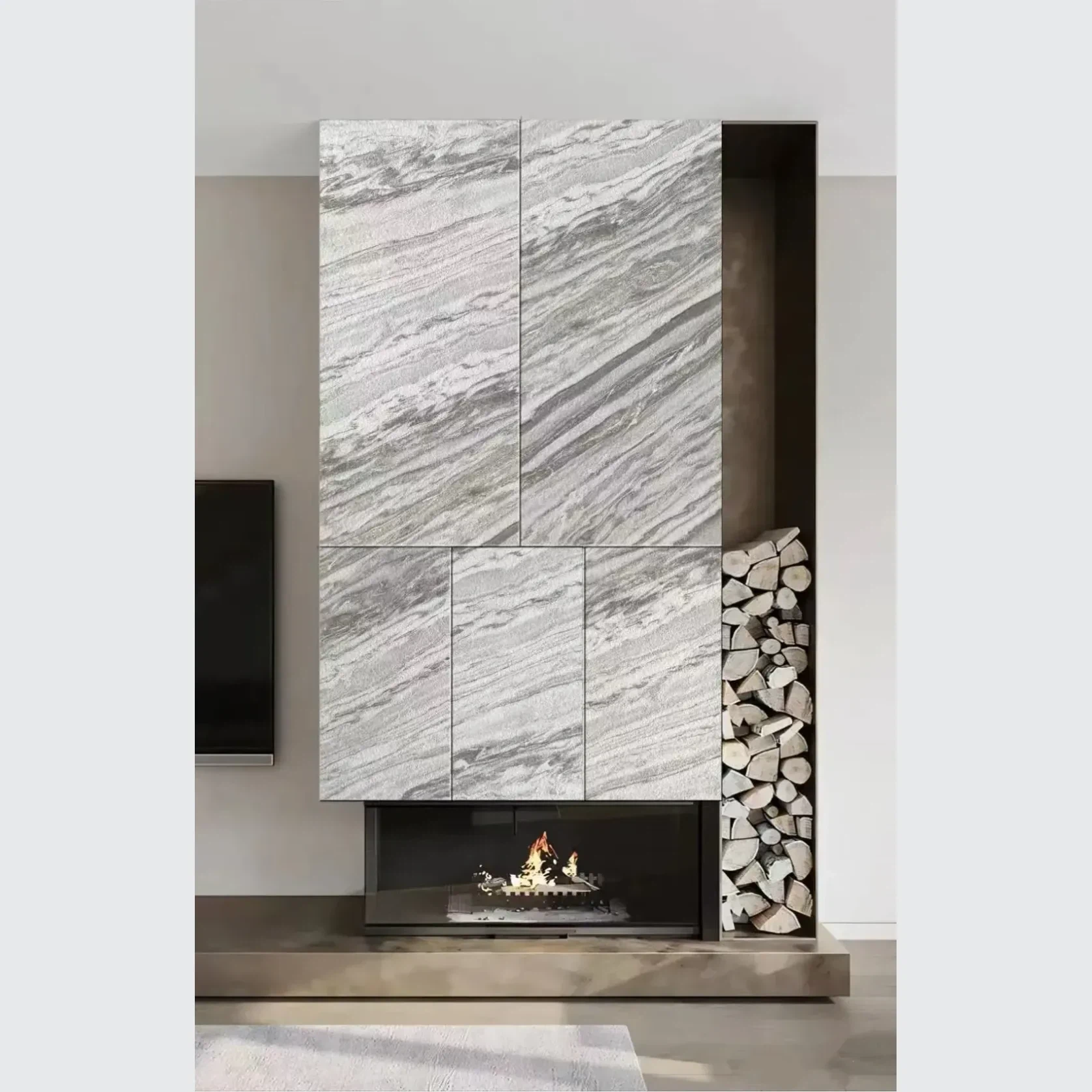 Veinrock White Natural Stone Veneers gallery detail image