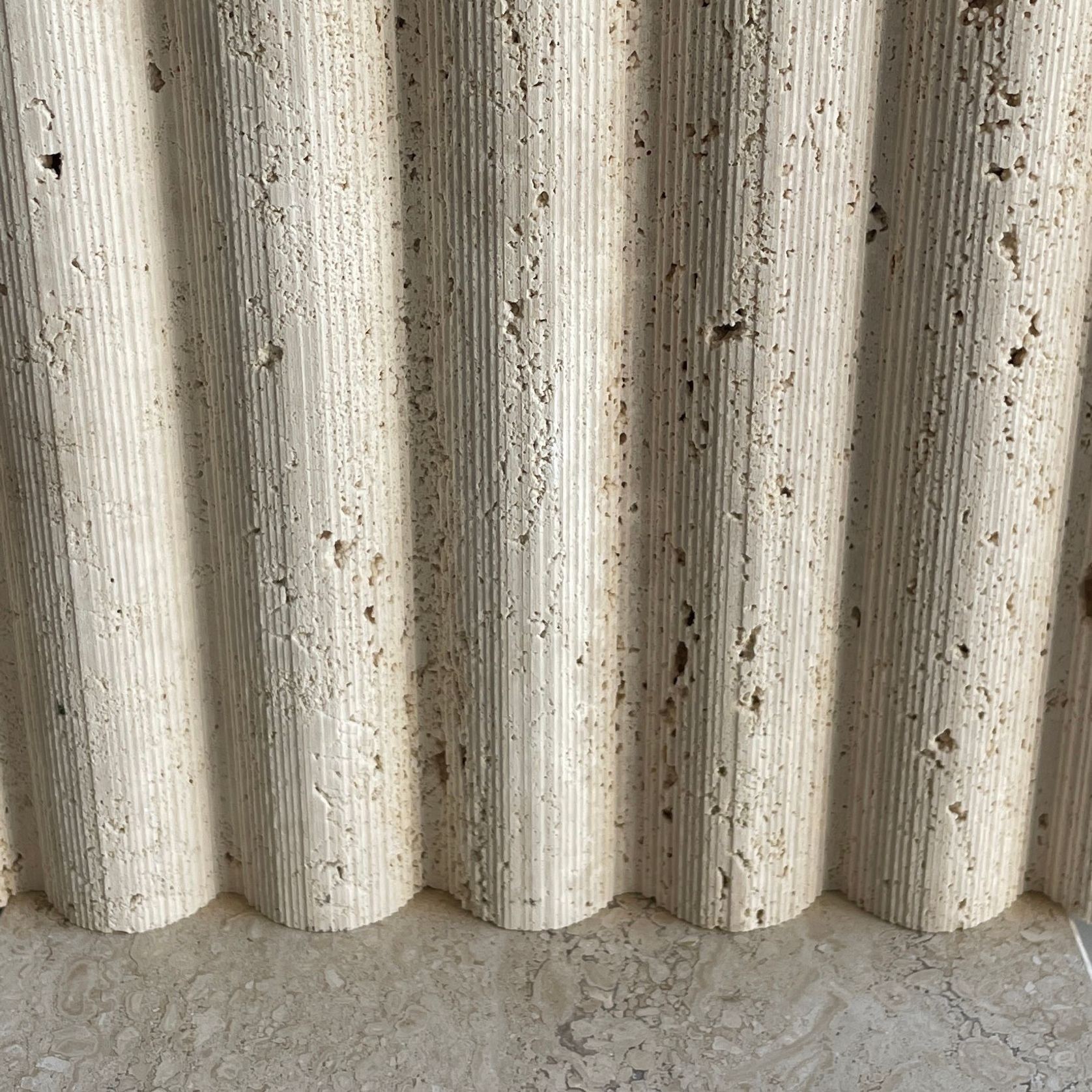 Fluted Travertine Cladding gallery detail image