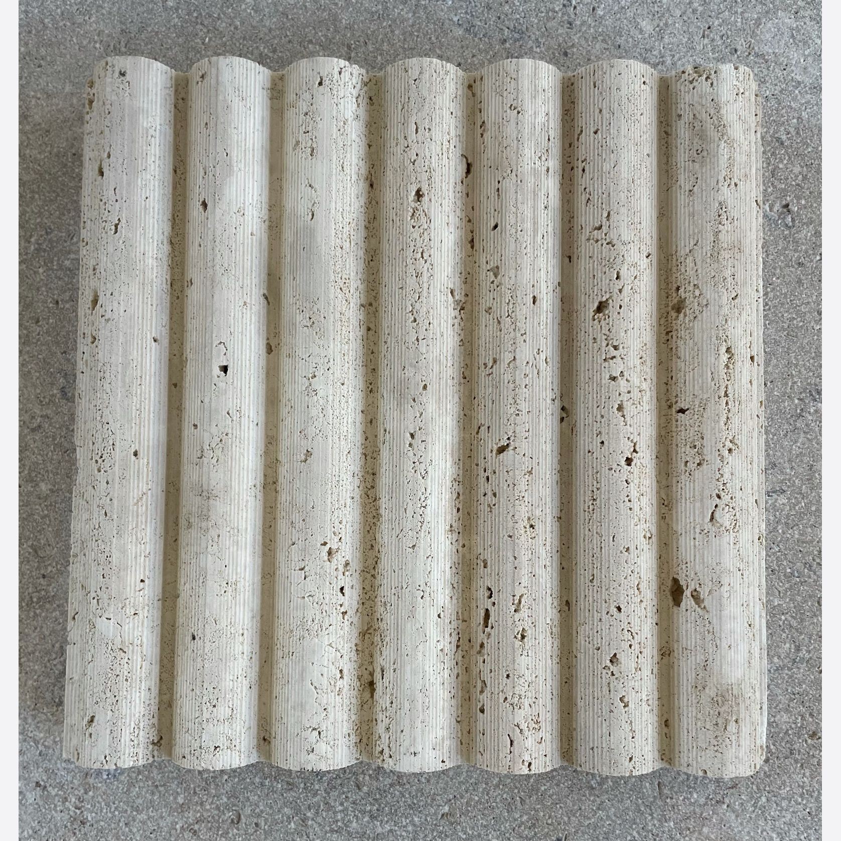 Fluted Travertine Cladding gallery detail image