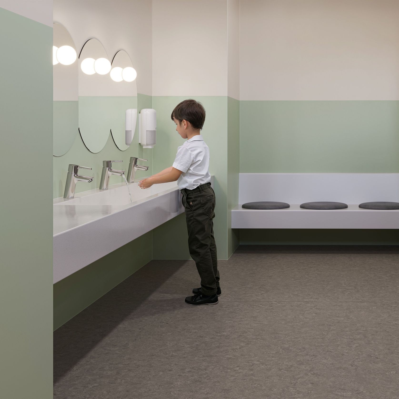 Altro Whiterock Satins™ Hygienic Wall Lining gallery detail image