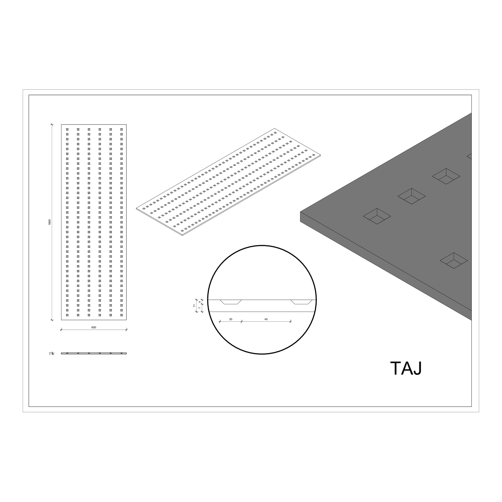 Roctex Taj 3D Wall Panel gallery detail image