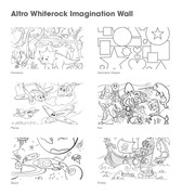 Altro Whiterock™ Imagination Colouring Wall gallery detail image