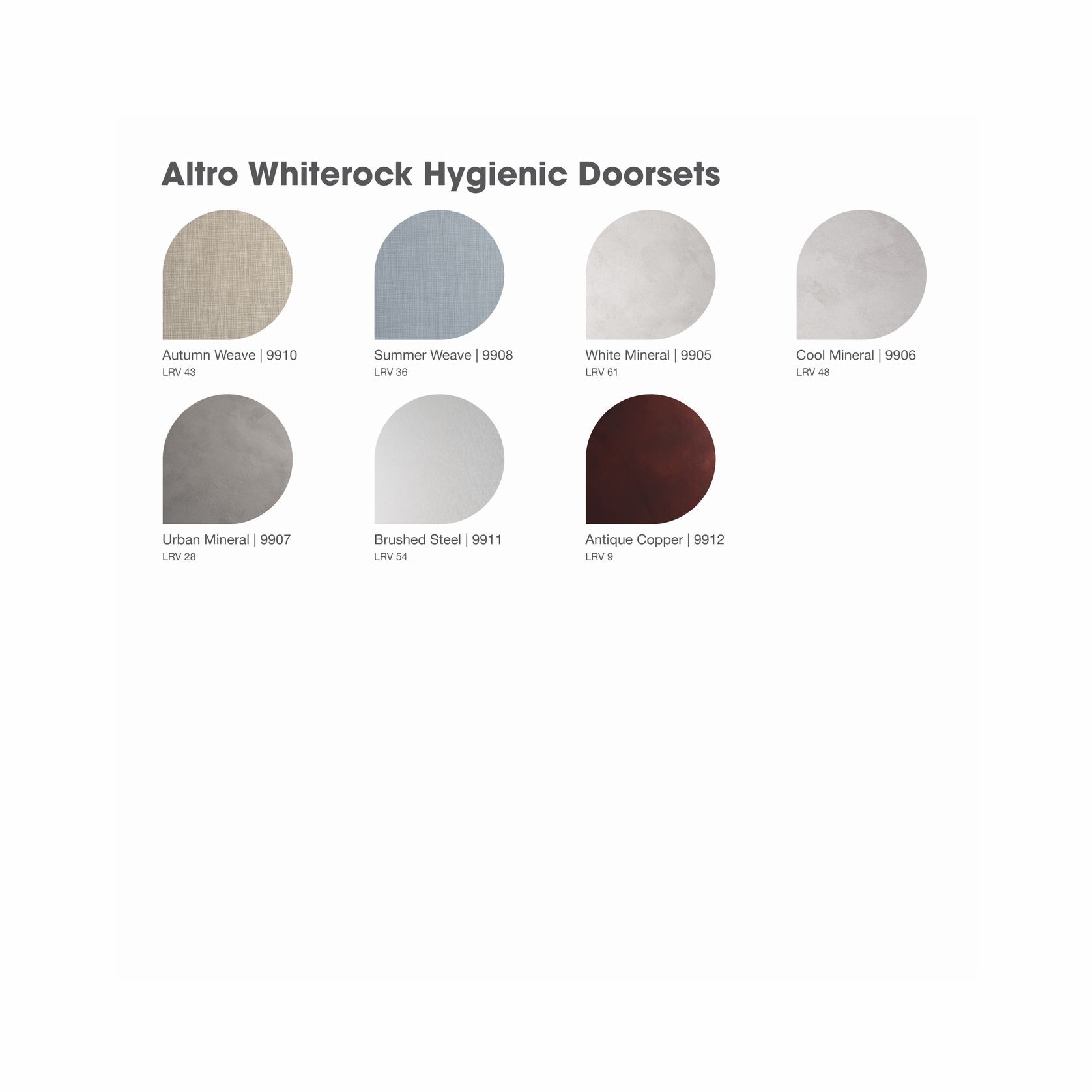Altro Whiterock Hygienic Doorsets™ gallery detail image