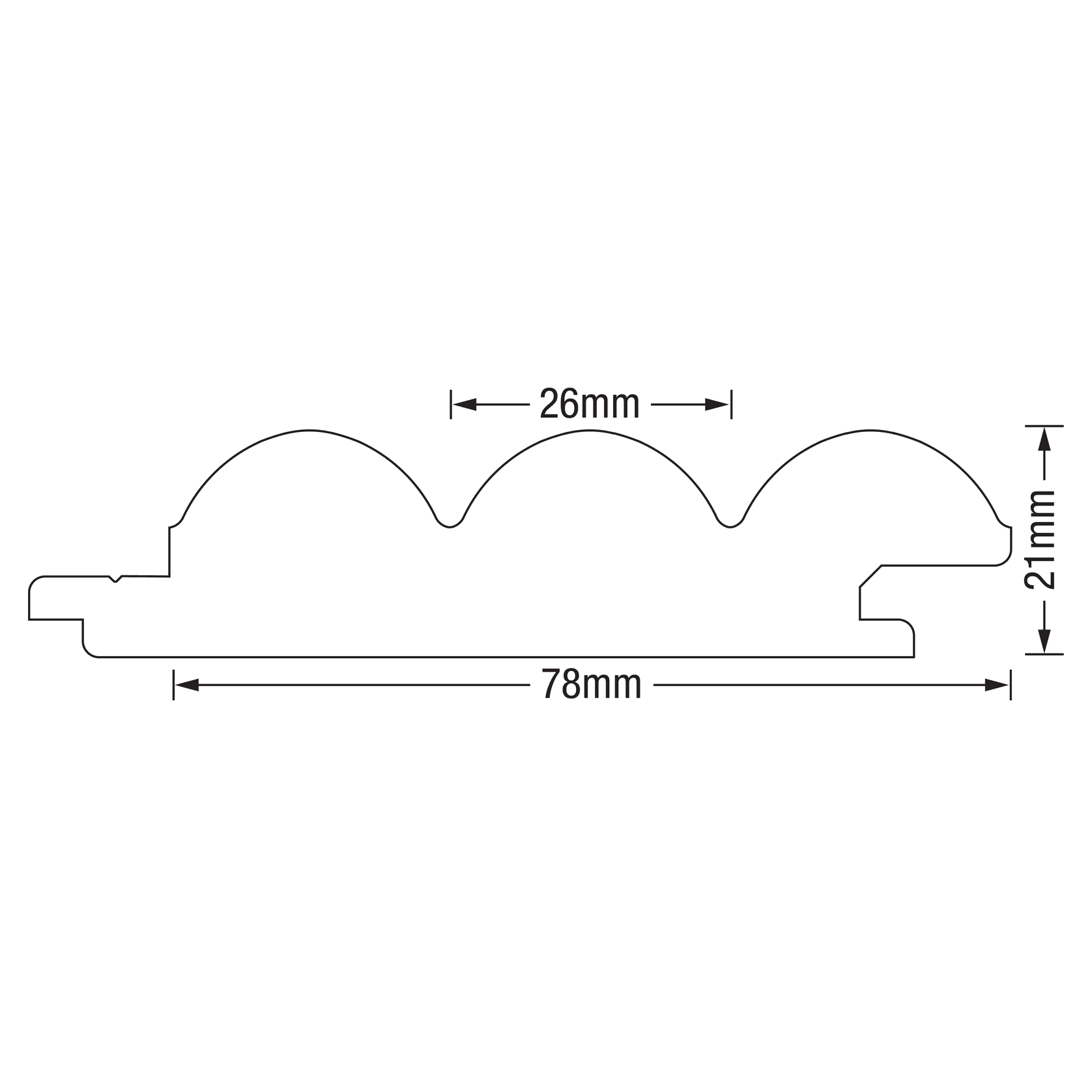 Contours Clear Pine Lining Boards gallery detail image