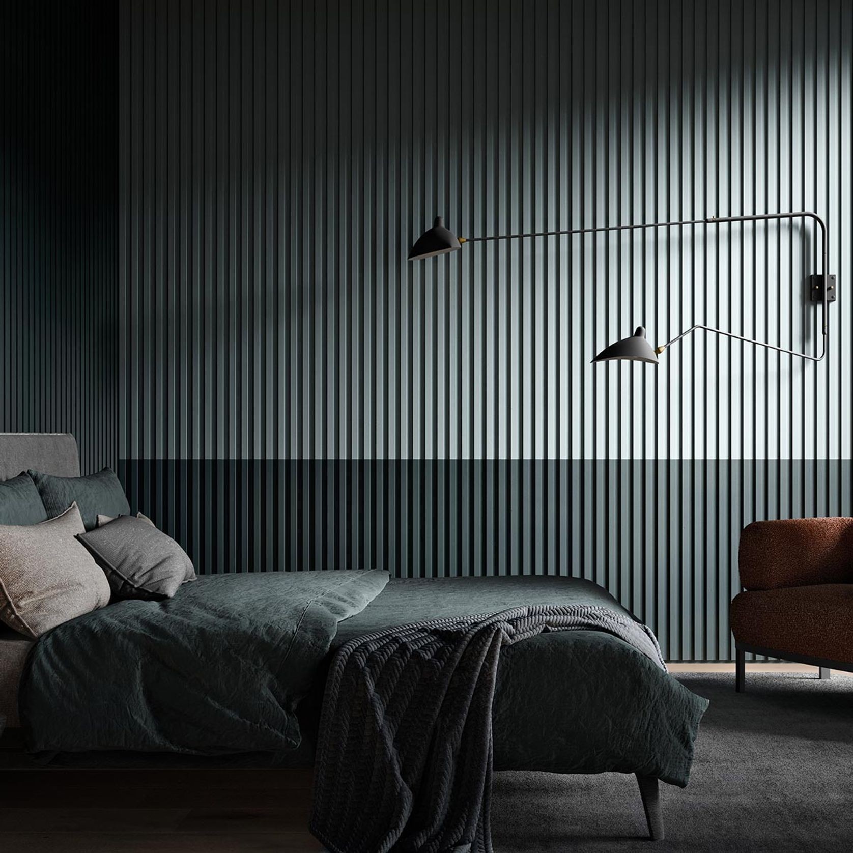 Surround by Laminex™ French Stripe 30 Wall Panels gallery detail image