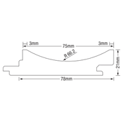 Contours Primed FJ Pine Lining Boards gallery detail image