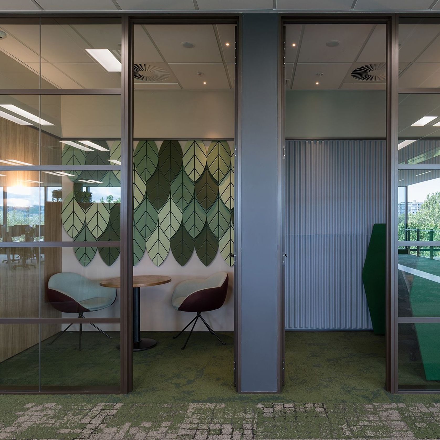 Soho Series Aluminium Partition System gallery detail image