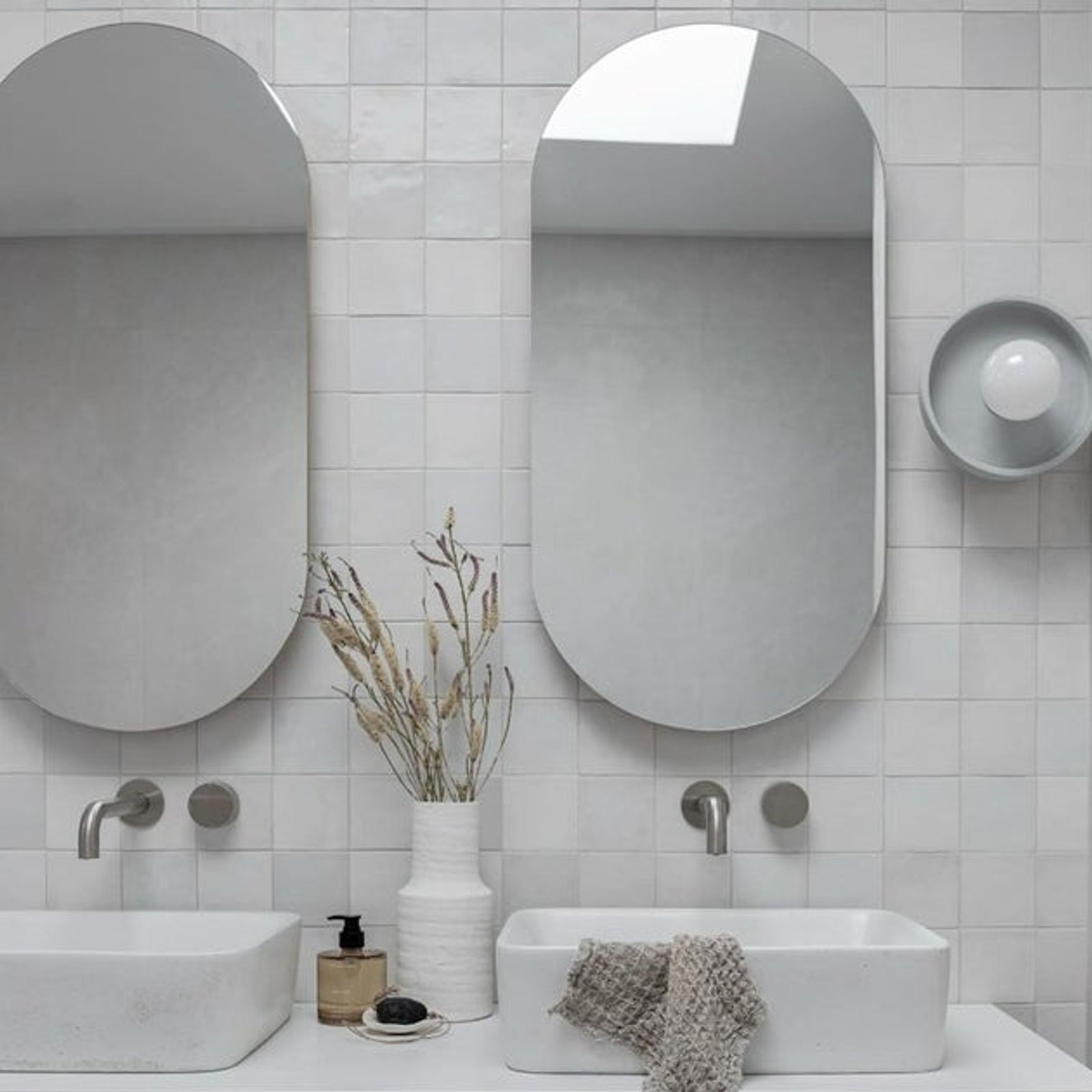 Melange Bianco | 100x100mm Tile gallery detail image