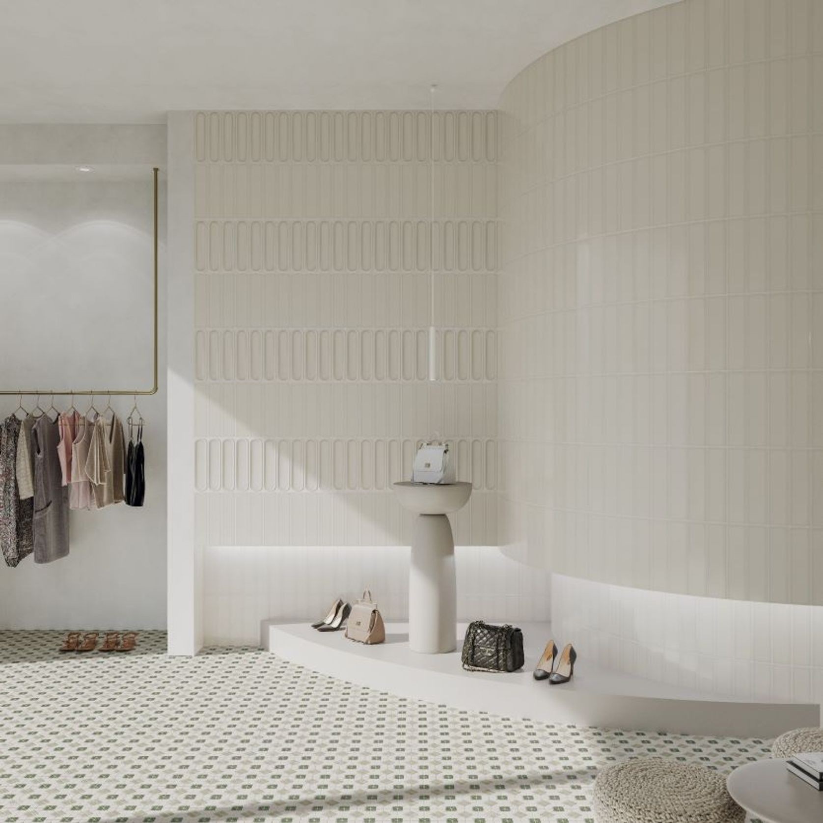 Aquarelle Greige Wall Tiles gallery detail image