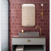 Margot Burgundy Matt 132x132x10mm gallery detail image