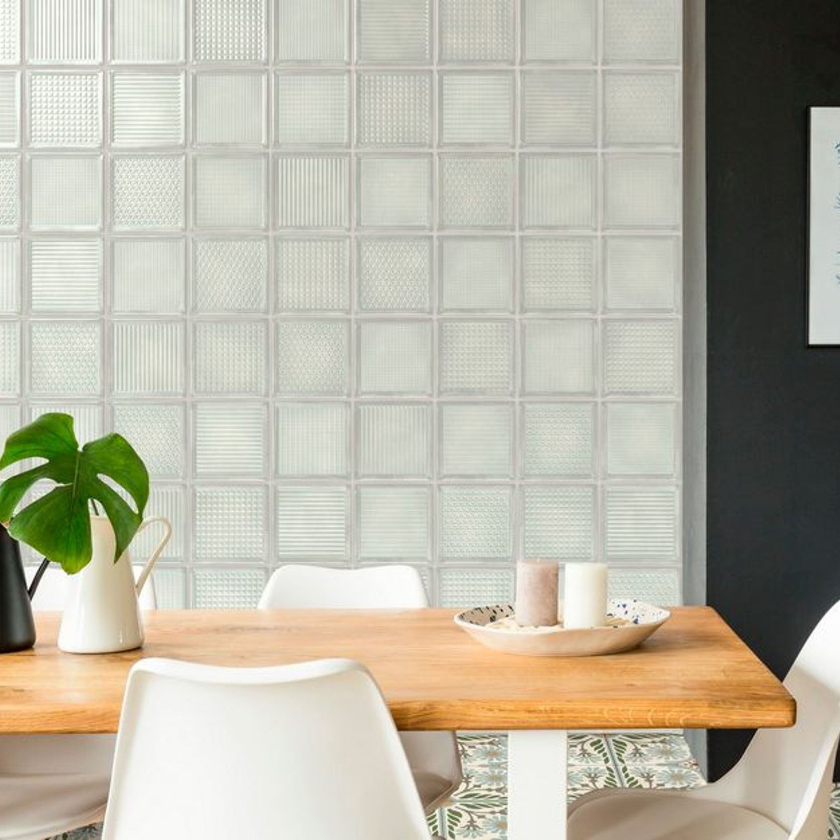 Glass White Brick Wall Tiles gallery detail image