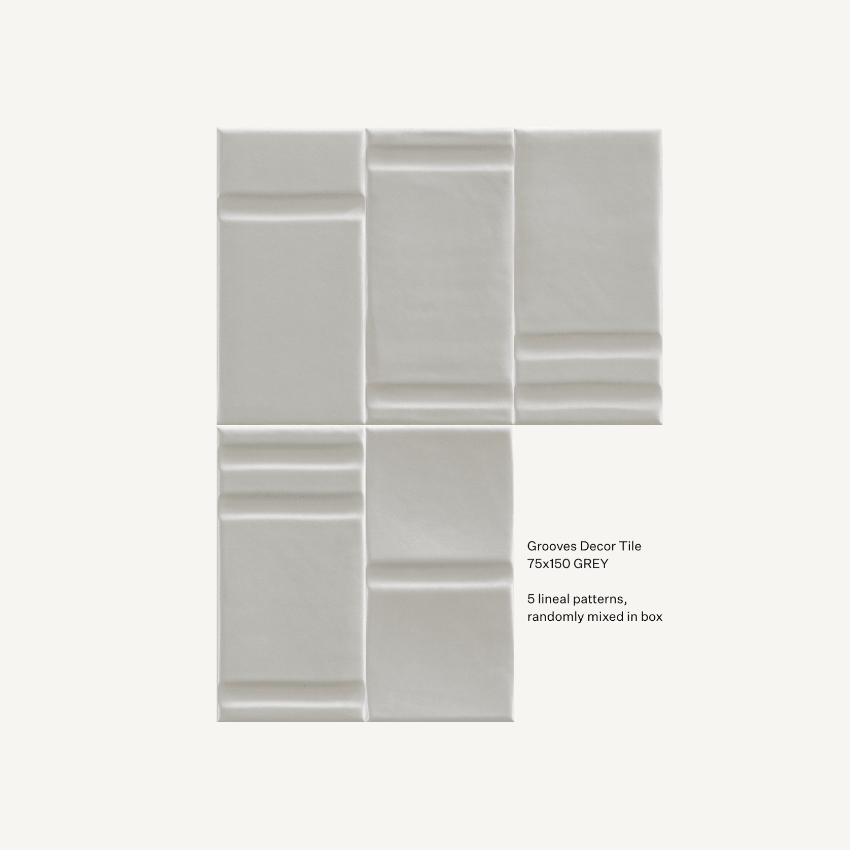 Grooves Tile Series gallery detail image