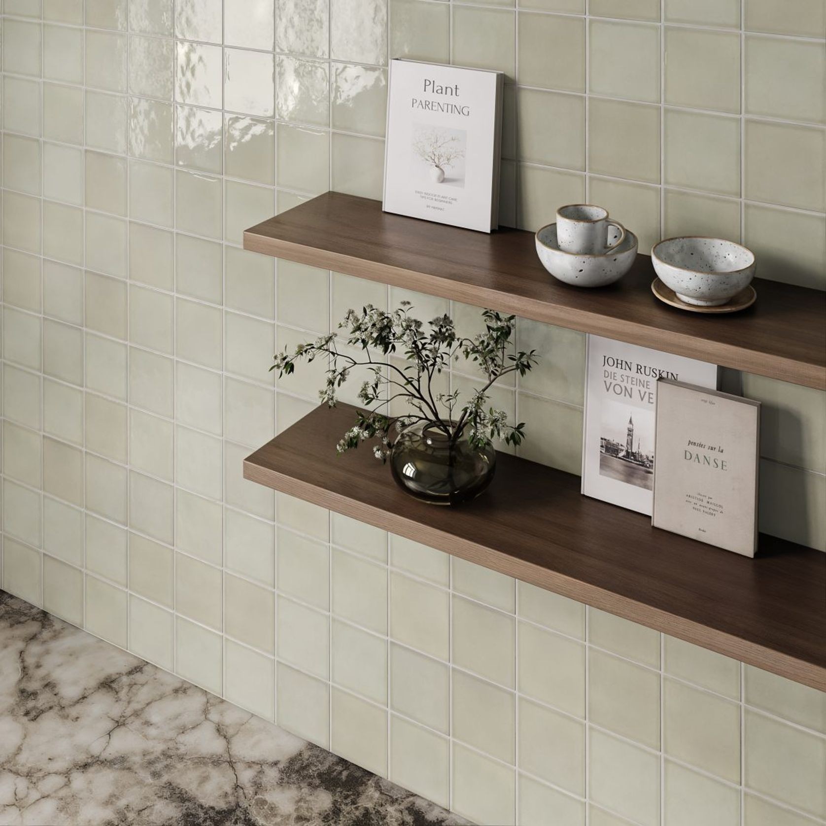 Kemuri Sage Tile gallery detail image