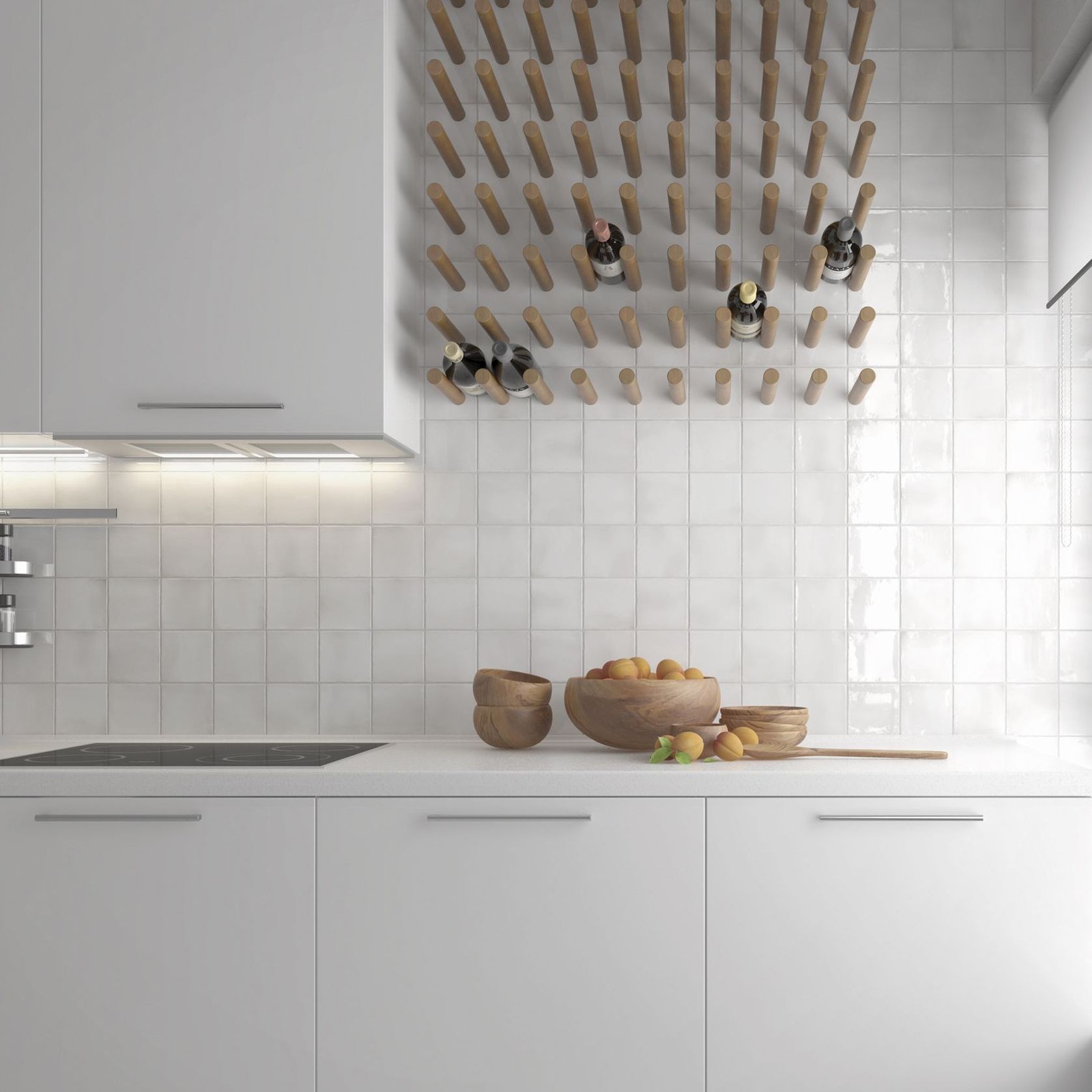 Marlowe White Gloss Wall Tile 100x100xmm gallery detail image