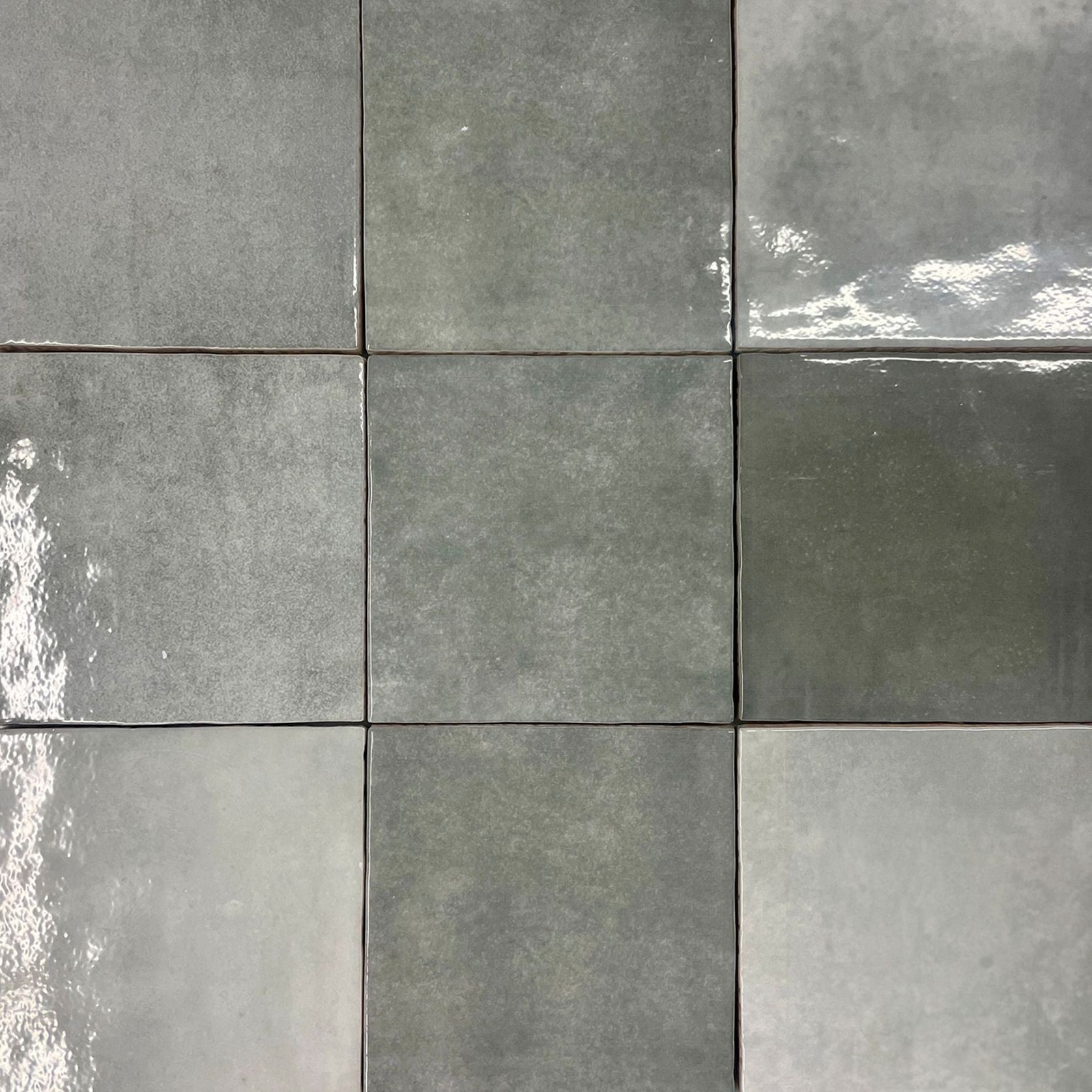 Artemis Alabaster Gloss Wall Tile 132x132x10mm gallery detail image