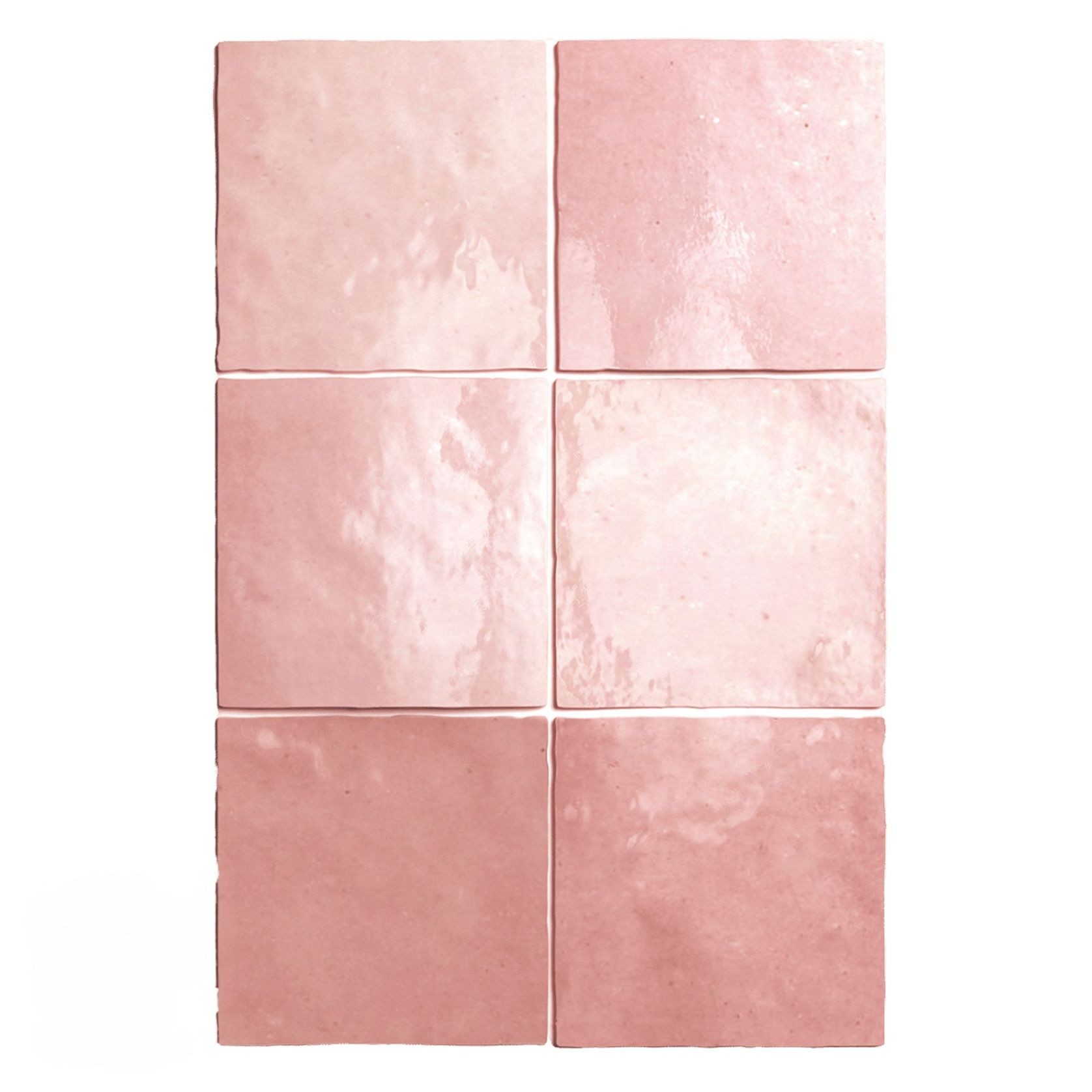Artemis Rose Gloss Wall Tile 132x132x10mm gallery detail image