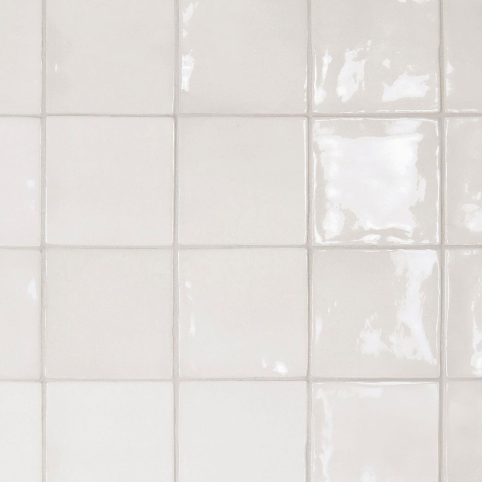 Marlowe White Gloss Wall Tile 100x100xmm gallery detail image